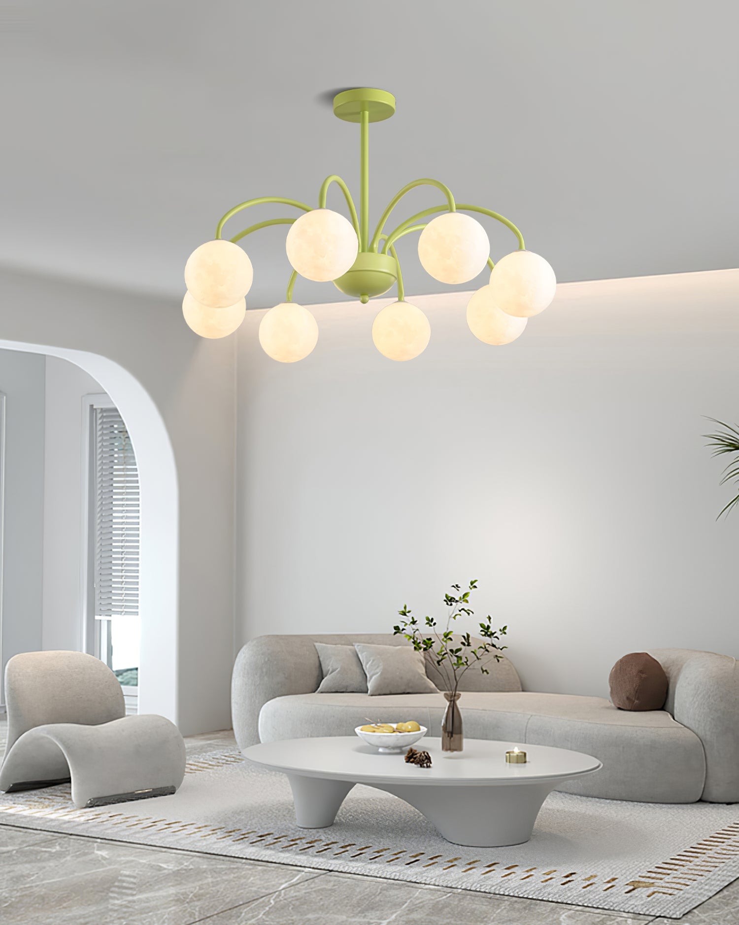 Carisa Moon Chandelier - Lumpaz