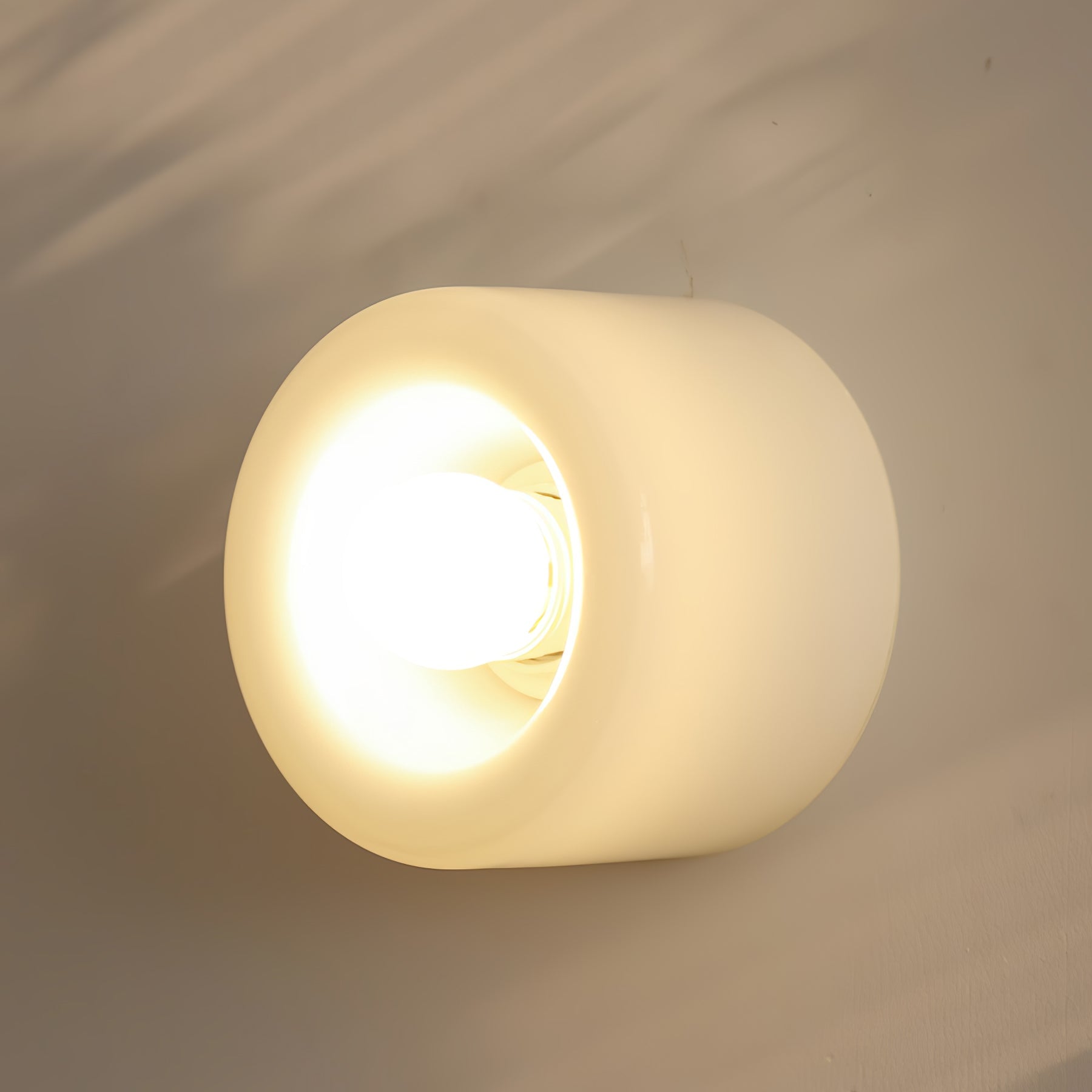 Round Glass Wall Lamp - Lumpaz