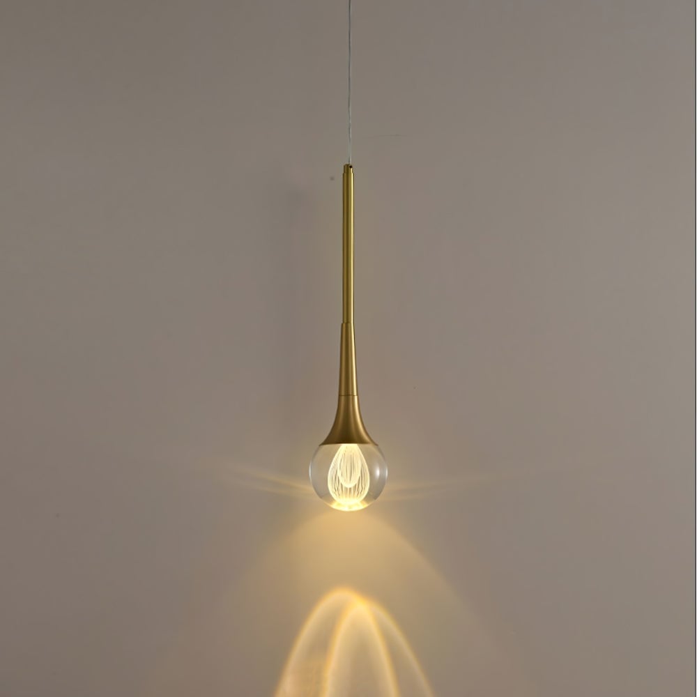 Teardrop Crystal Pendant Light - Lumpaz