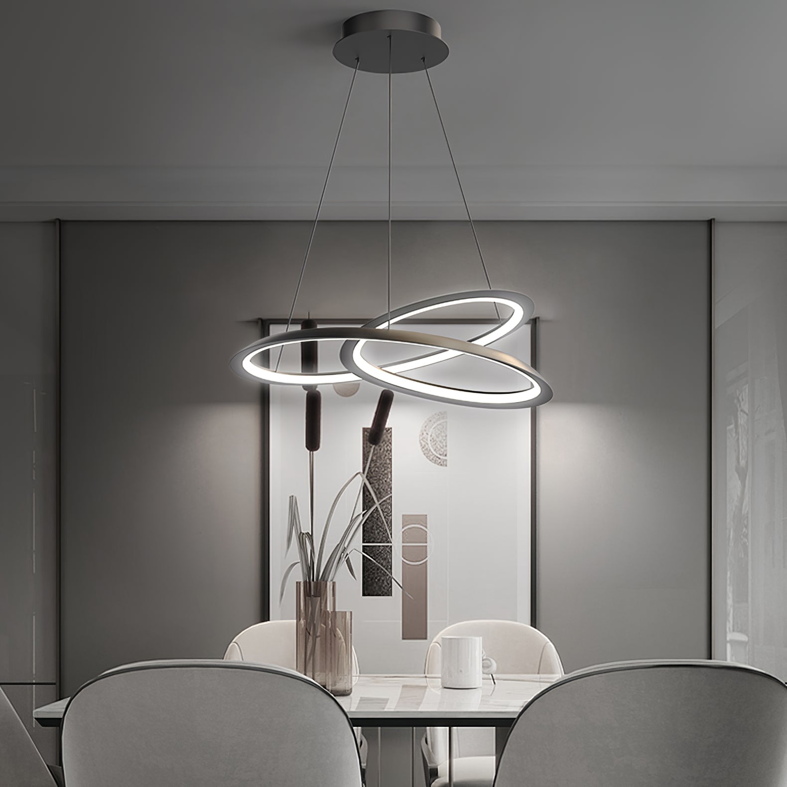 Curves LED Pendant Lamp - Lumpaz