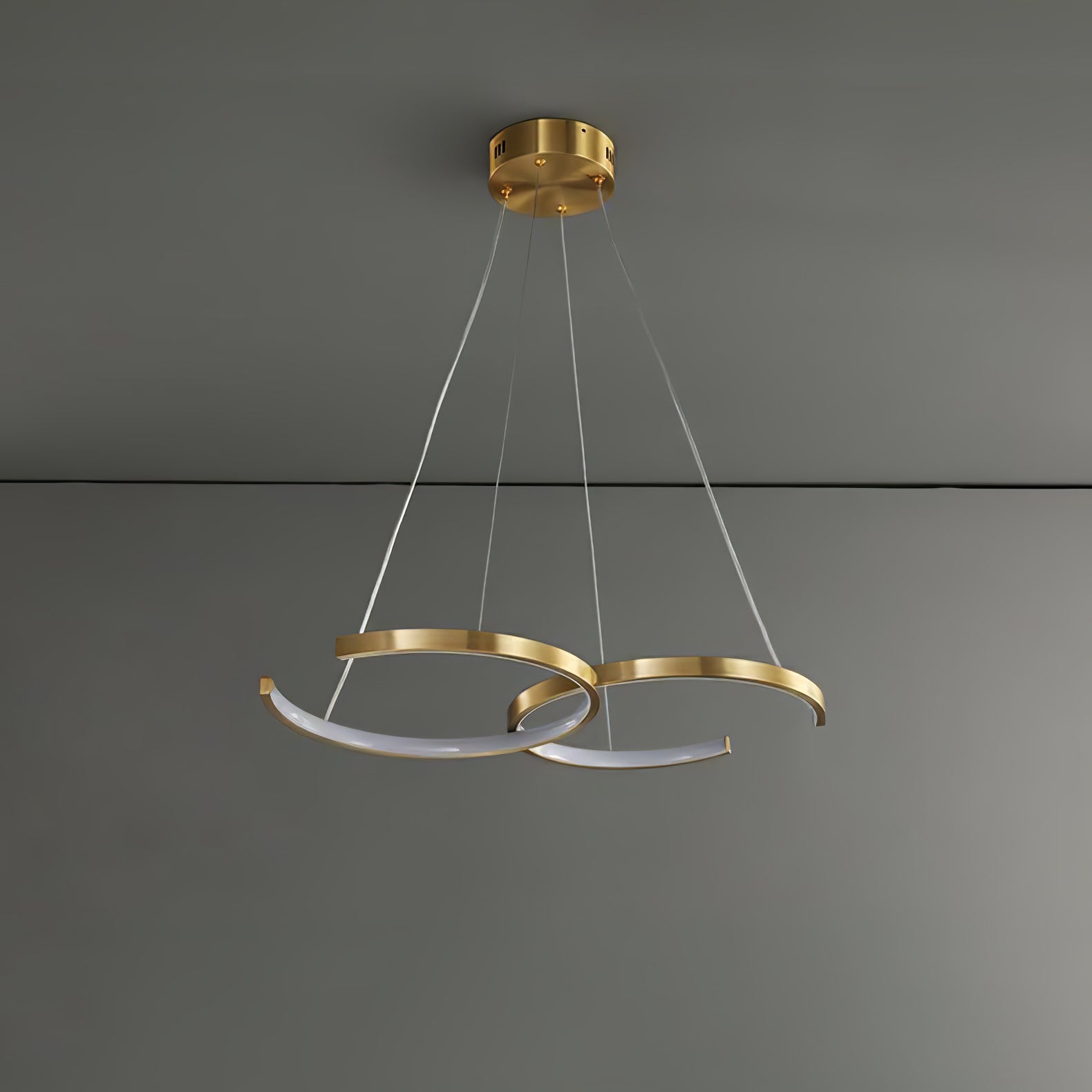 Double Rings Pendant Light - Lumpaz