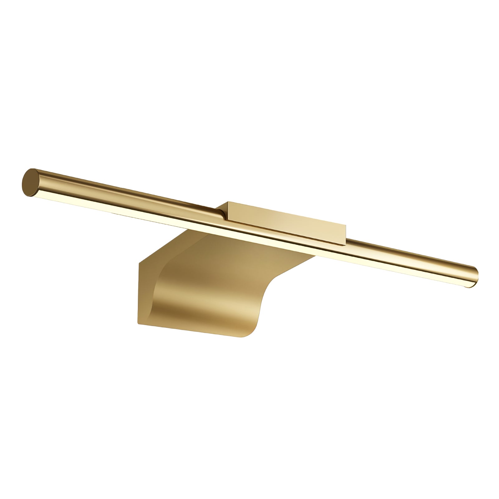 Metallic Streamlined Wall Lamp - Lumpaz