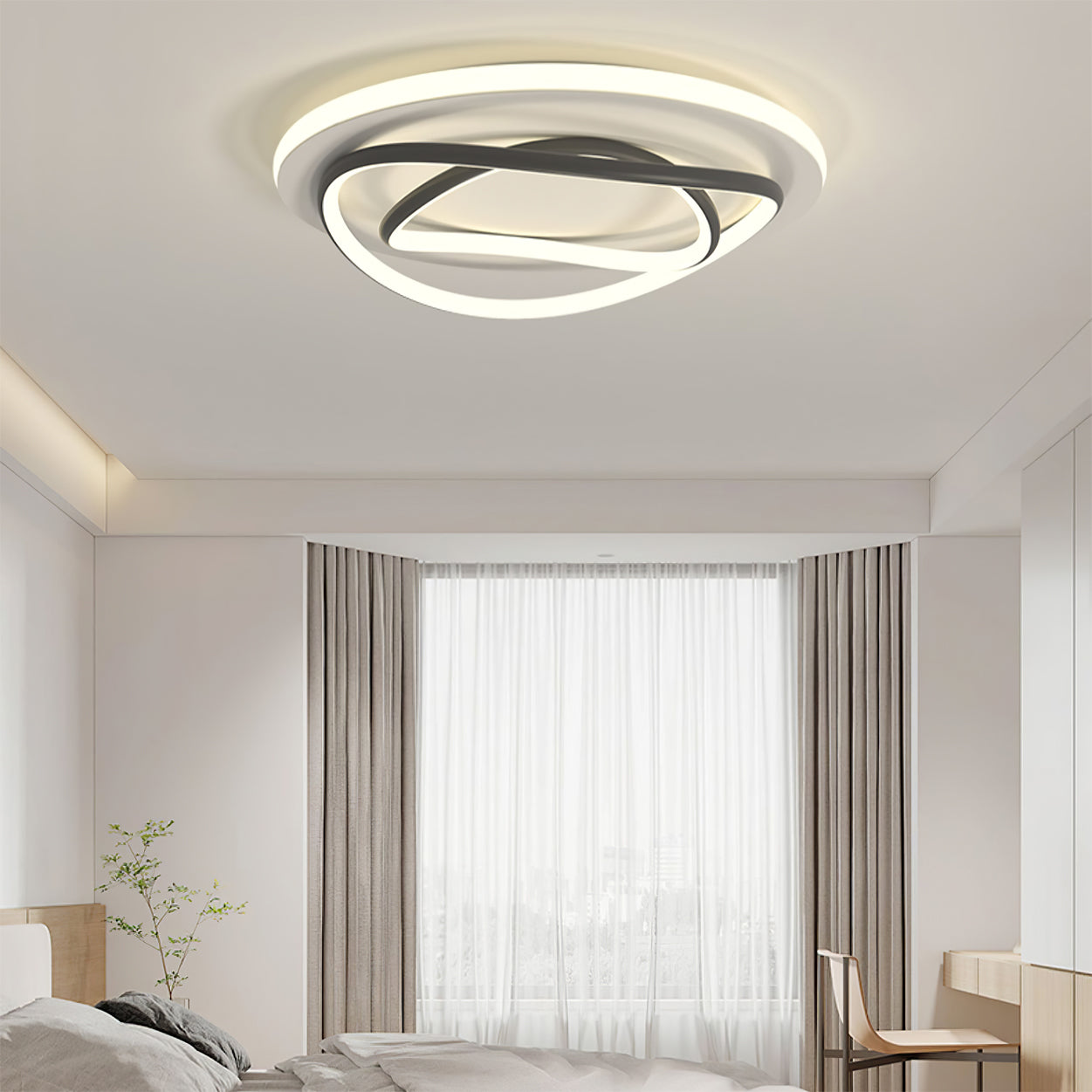 Oval Ceiling Lamp - Lumpaz