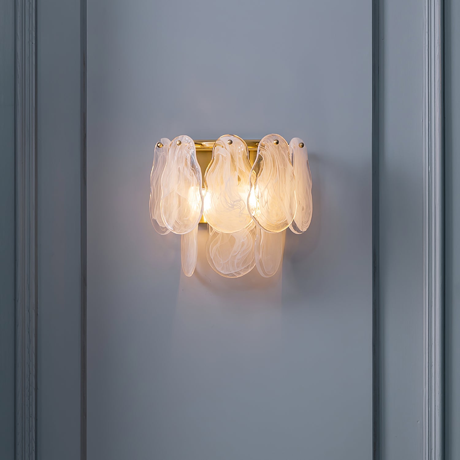 Cloud Glass Wall Lamp - Lumpaz