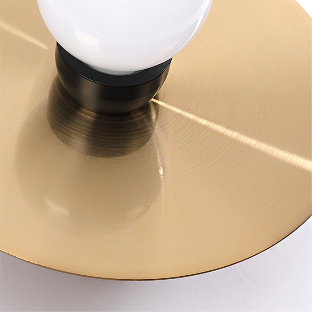 Disc And Sphere Wall Lamp - Lumpaz