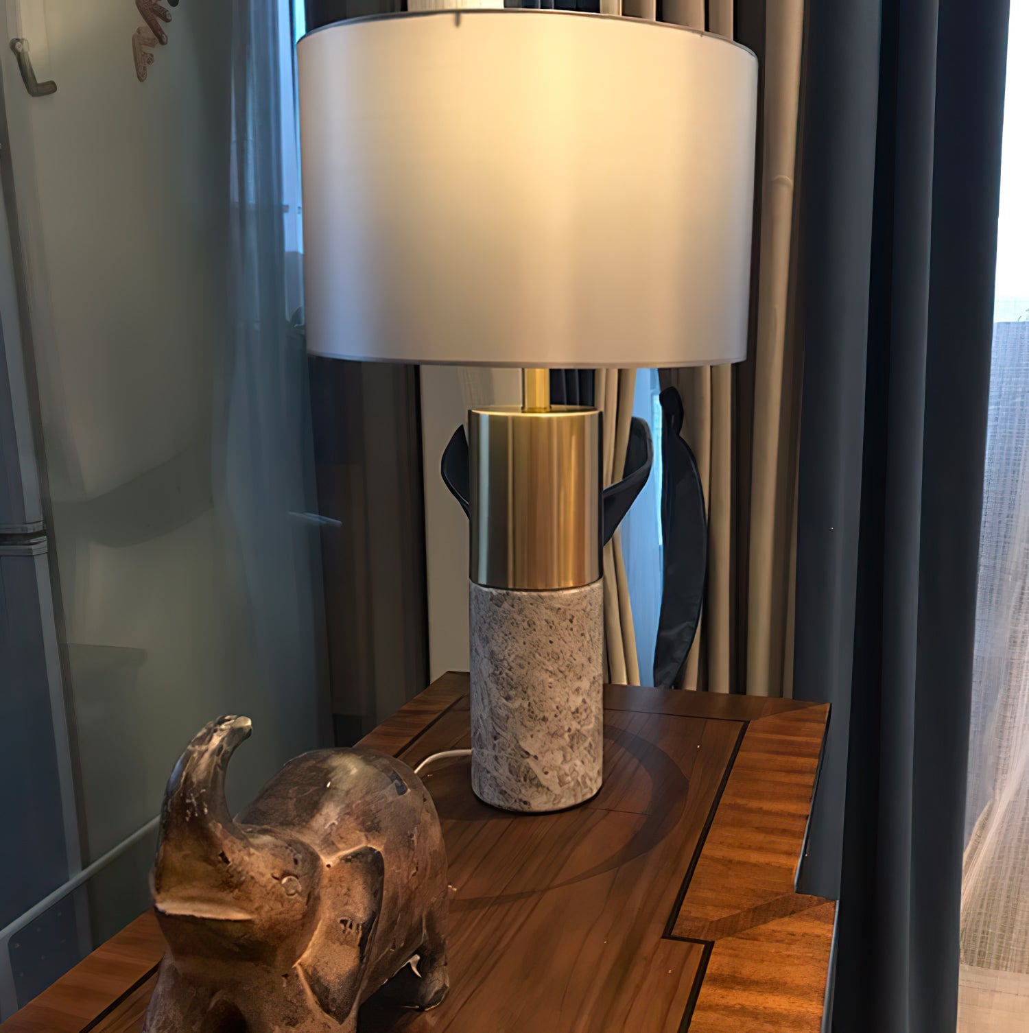 Cairo Marble Table Lamp - Lumpaz