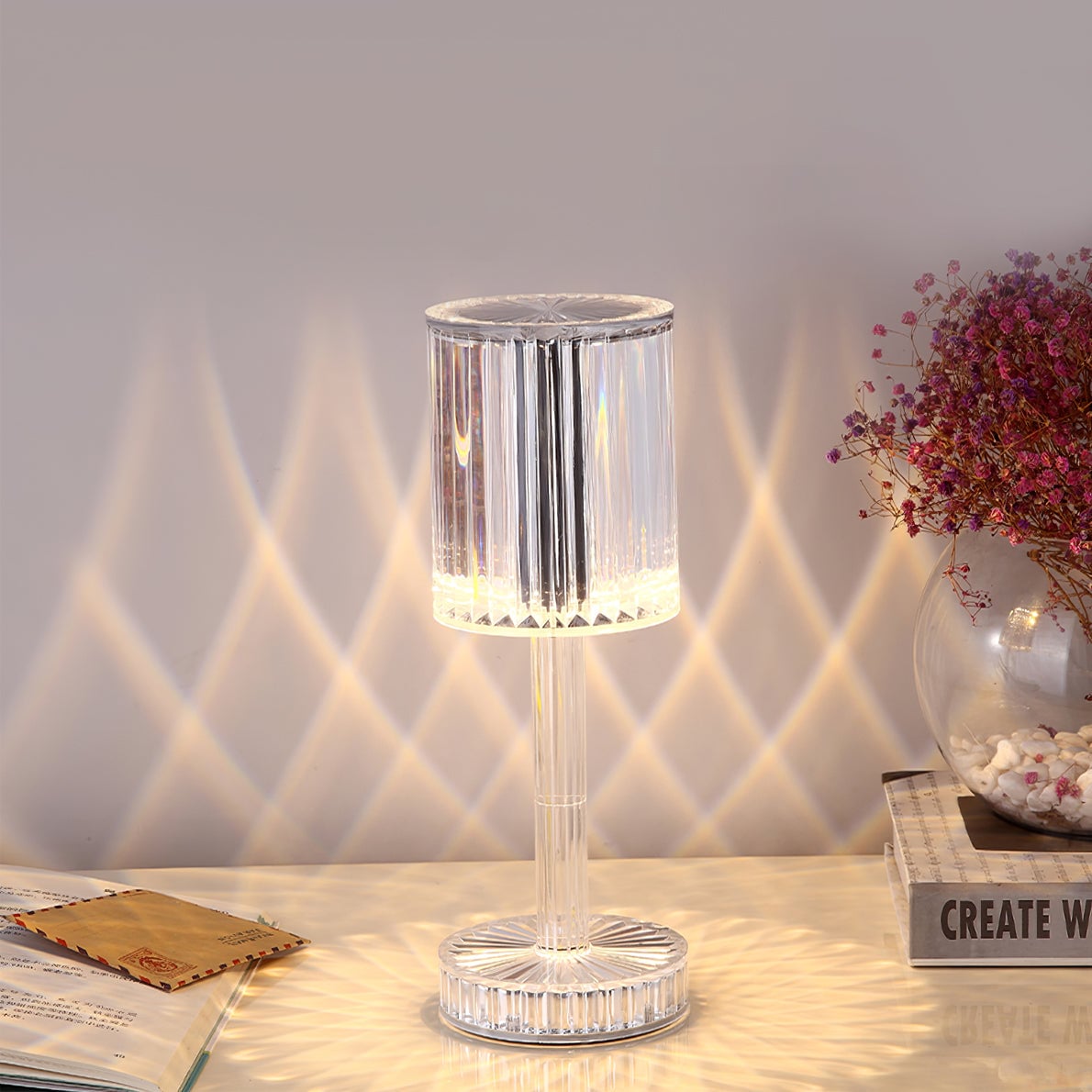 Gatsby Built-in Battery Table Lamp - Lumpaz