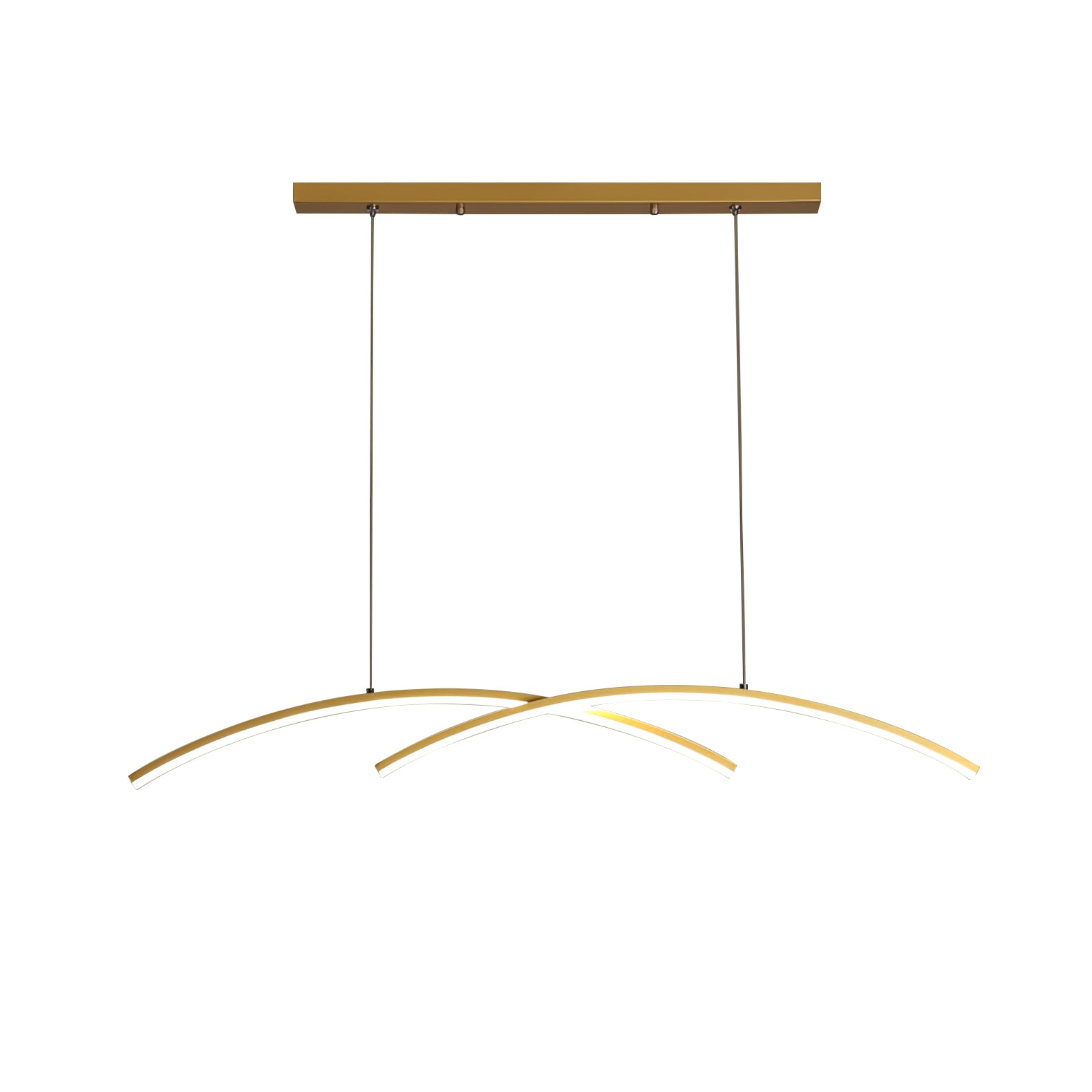 Oscillating Strip Island Chandelier - Lumpaz