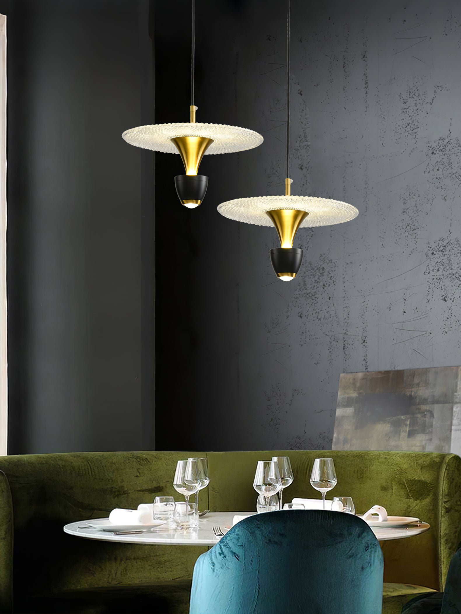 UFO Glass Pendant Lamp - Lumpaz