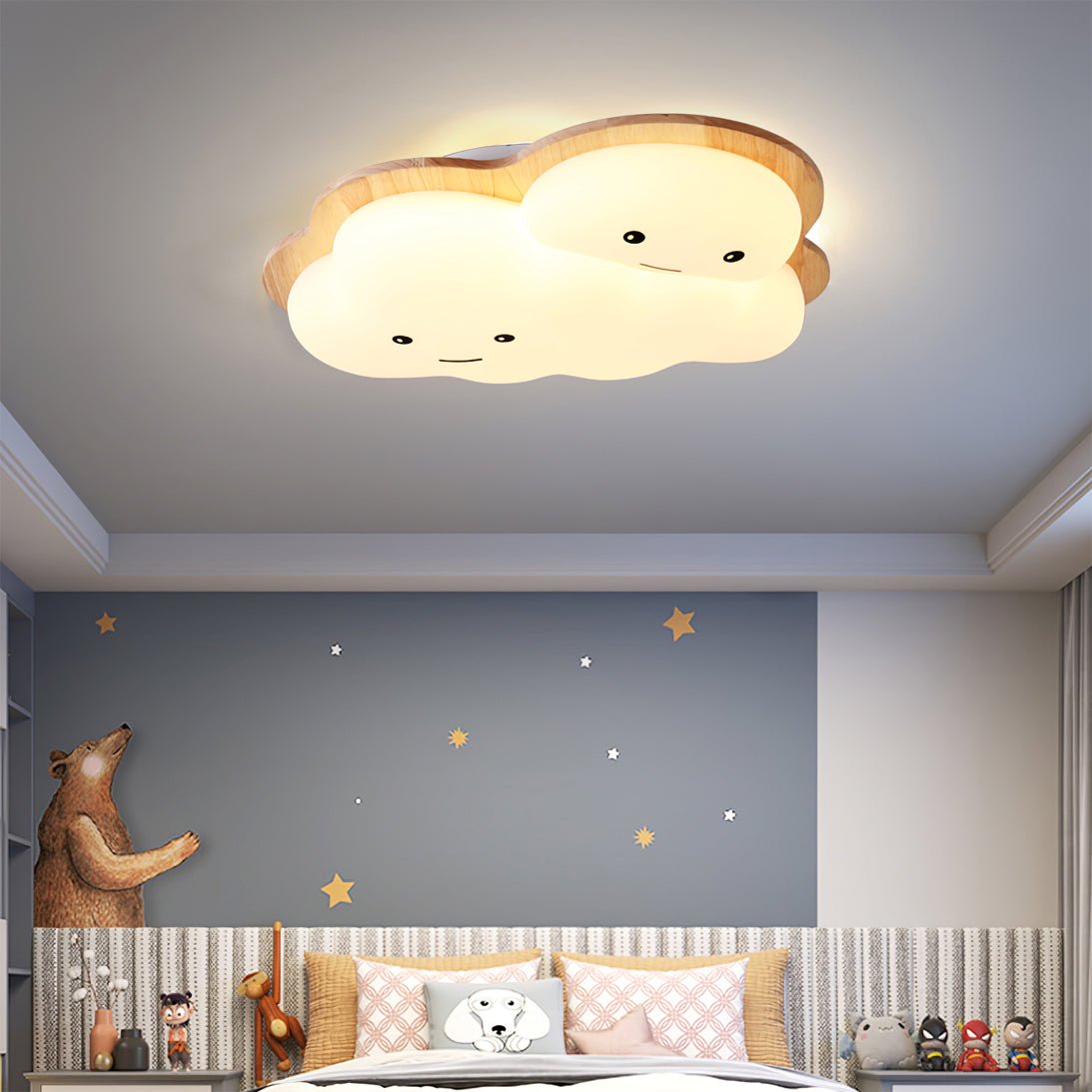 Smile Cloud Ceiling Lamp - Lumpaz