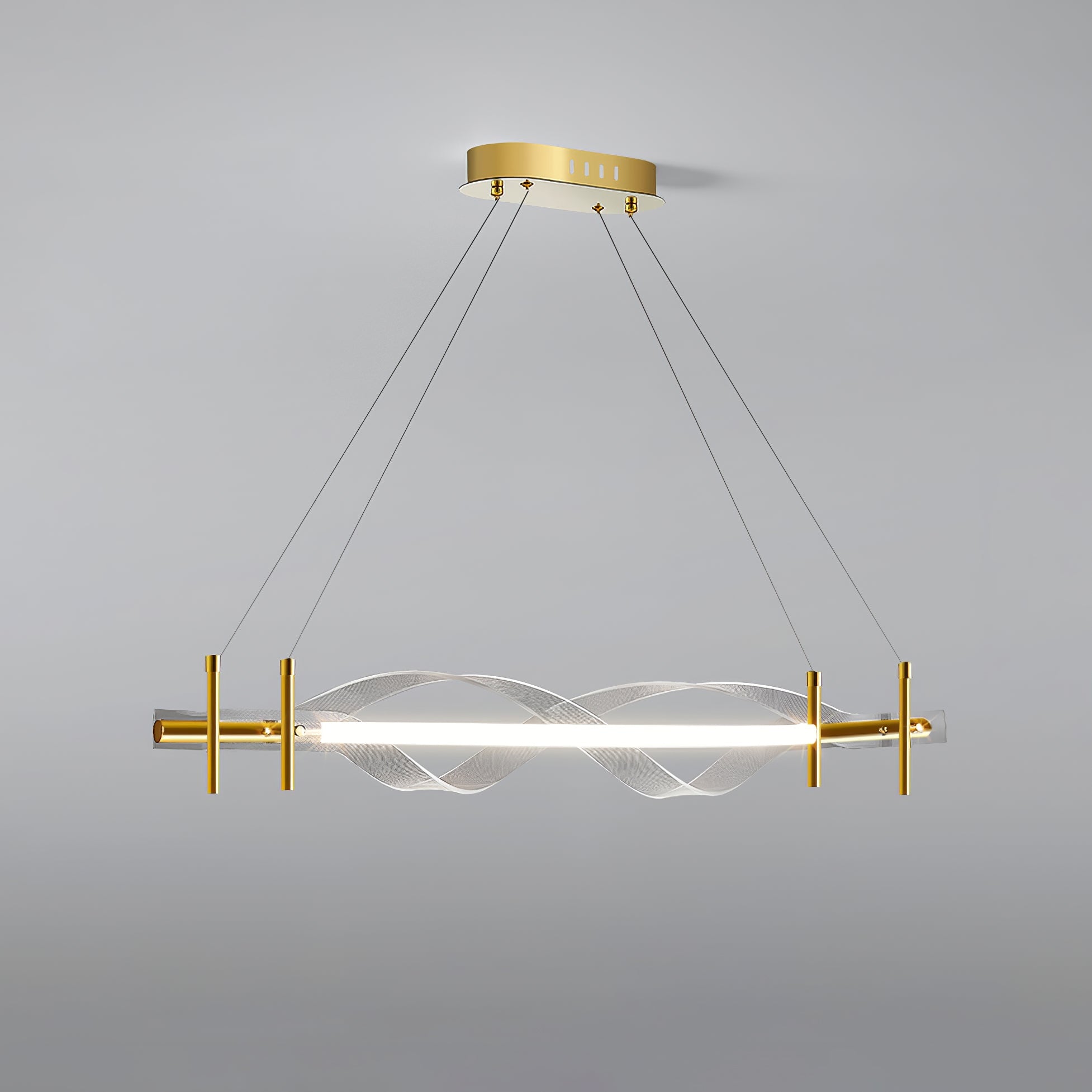 Morae Acrylic Chandelier - Lumpaz