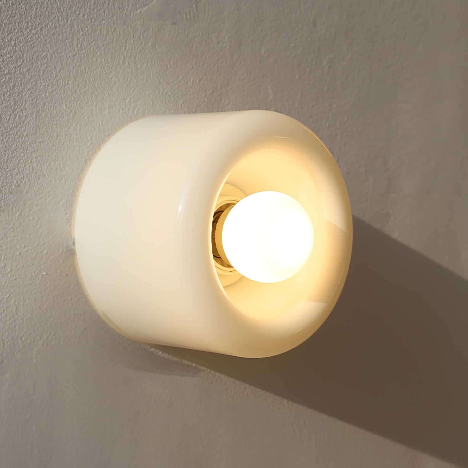 Round Glass Wall Lamp - Lumpaz