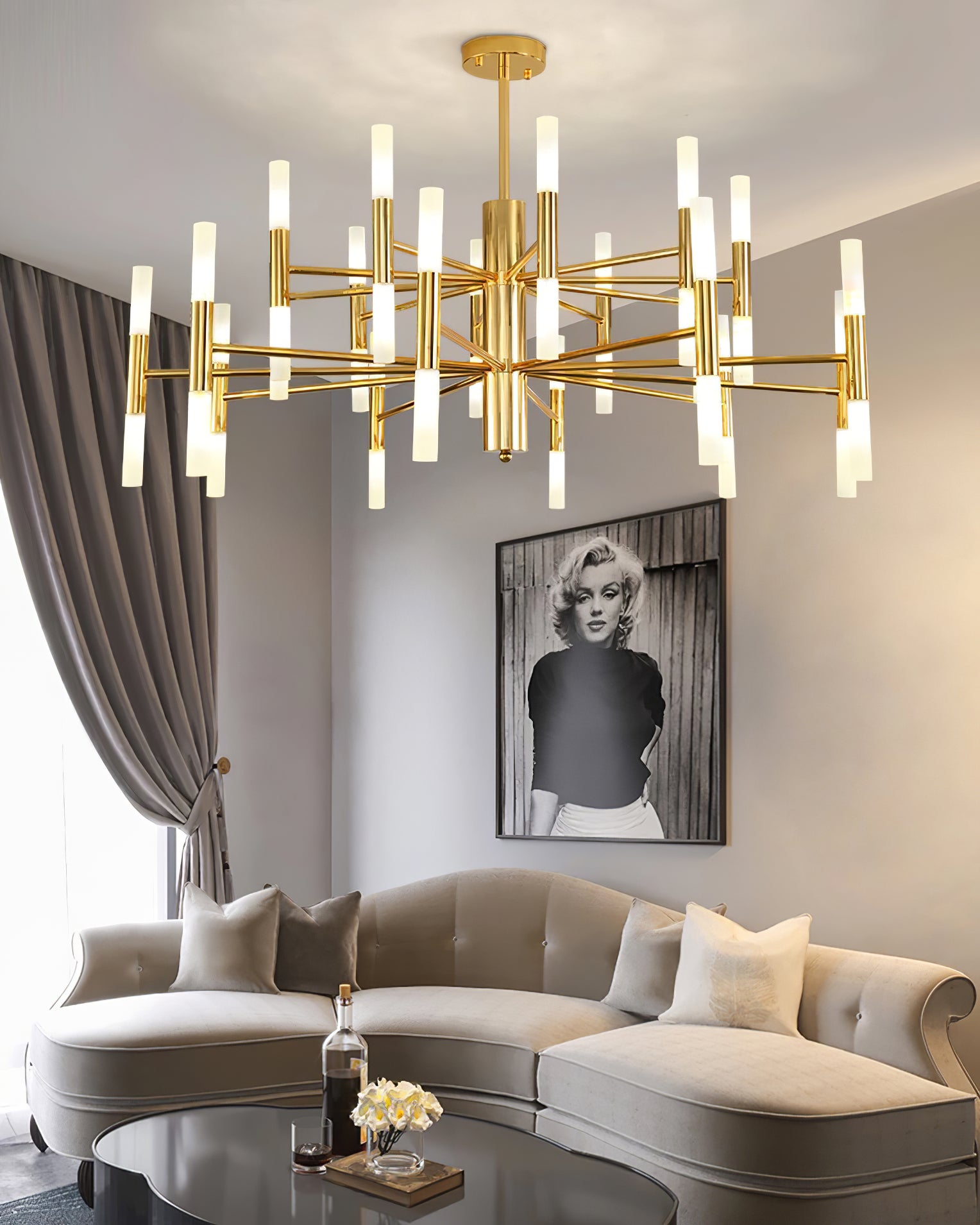 Tube Chandelier - Lumpaz