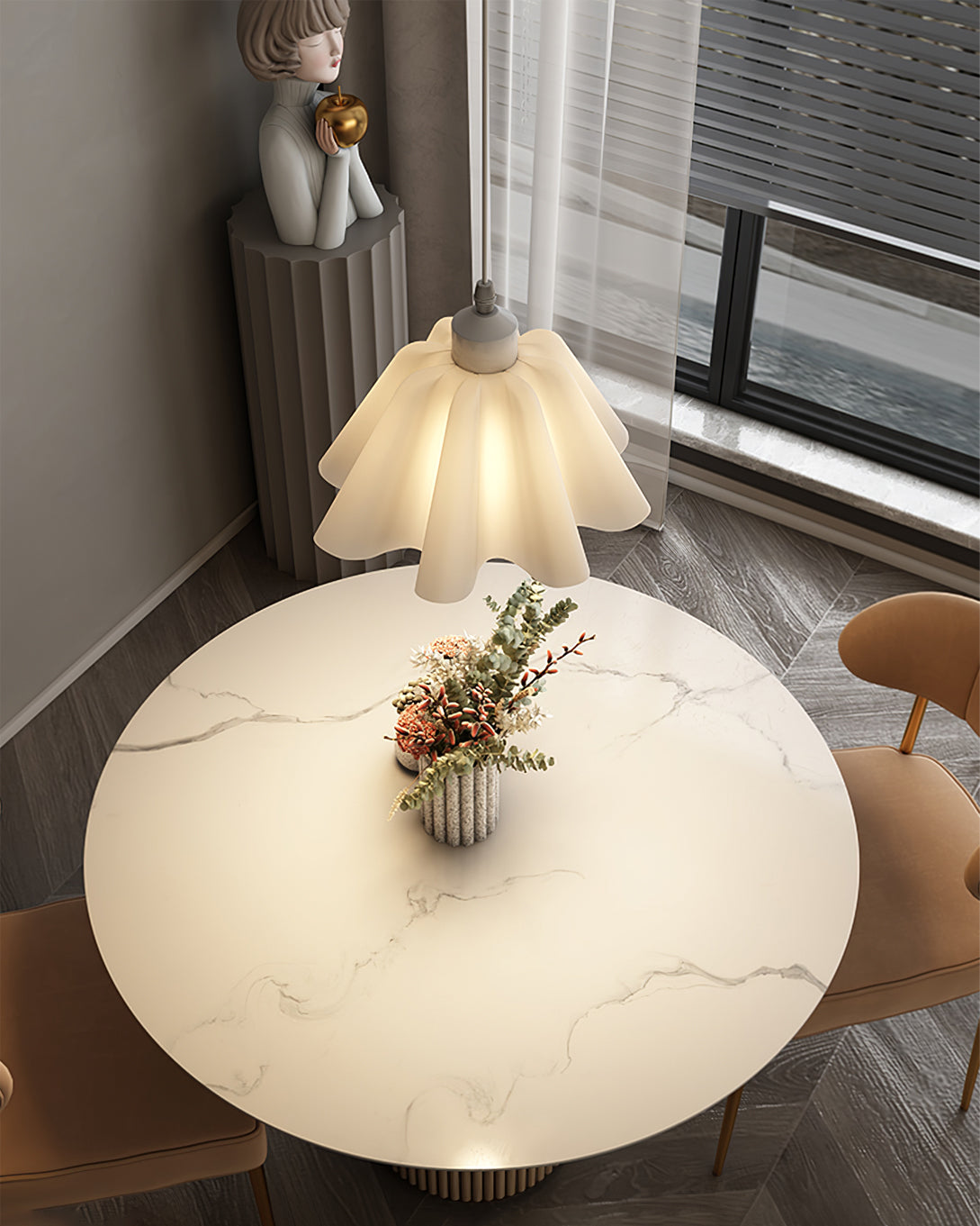 Danish Pleated Pendant Lamp - Lumpaz