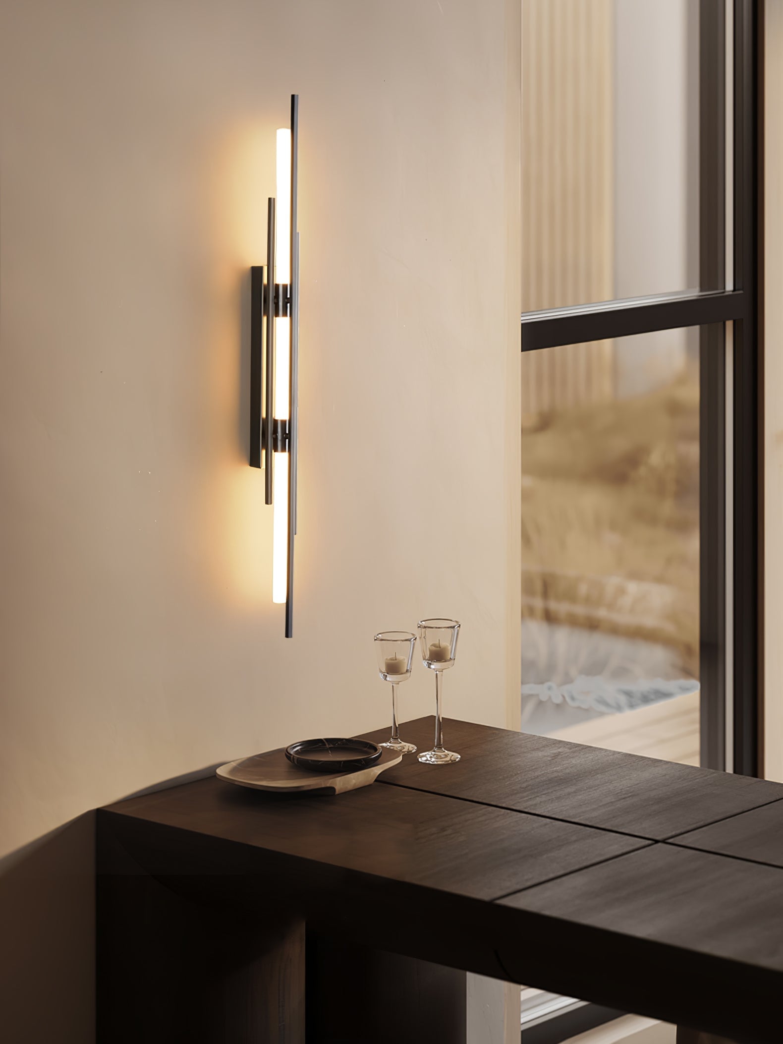 Brass Line Wall Lamp - Lumpaz