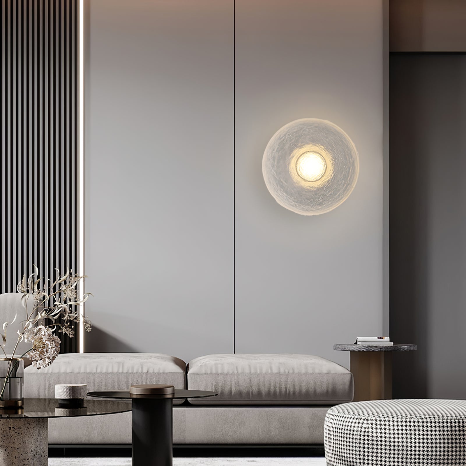 Eclipse Resin Wall Lamp - Lumpaz