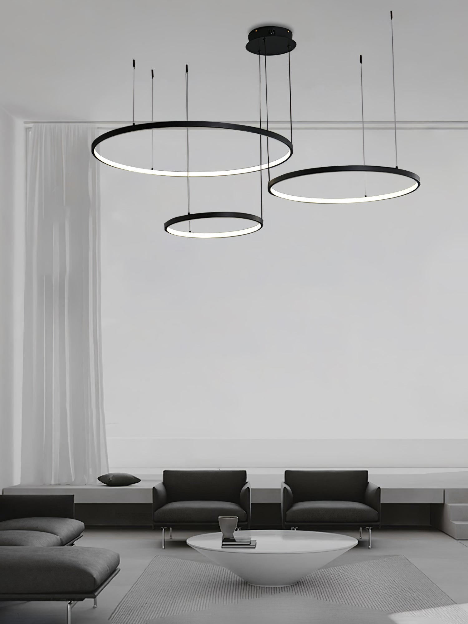 Floating Ring Chandelier - Lumpaz