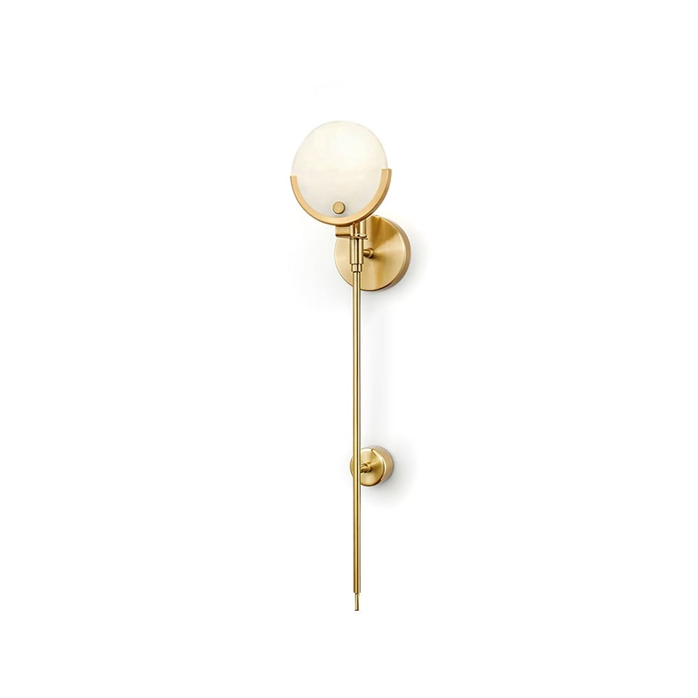 Ava Brass Wall Lamp - Lumpaz