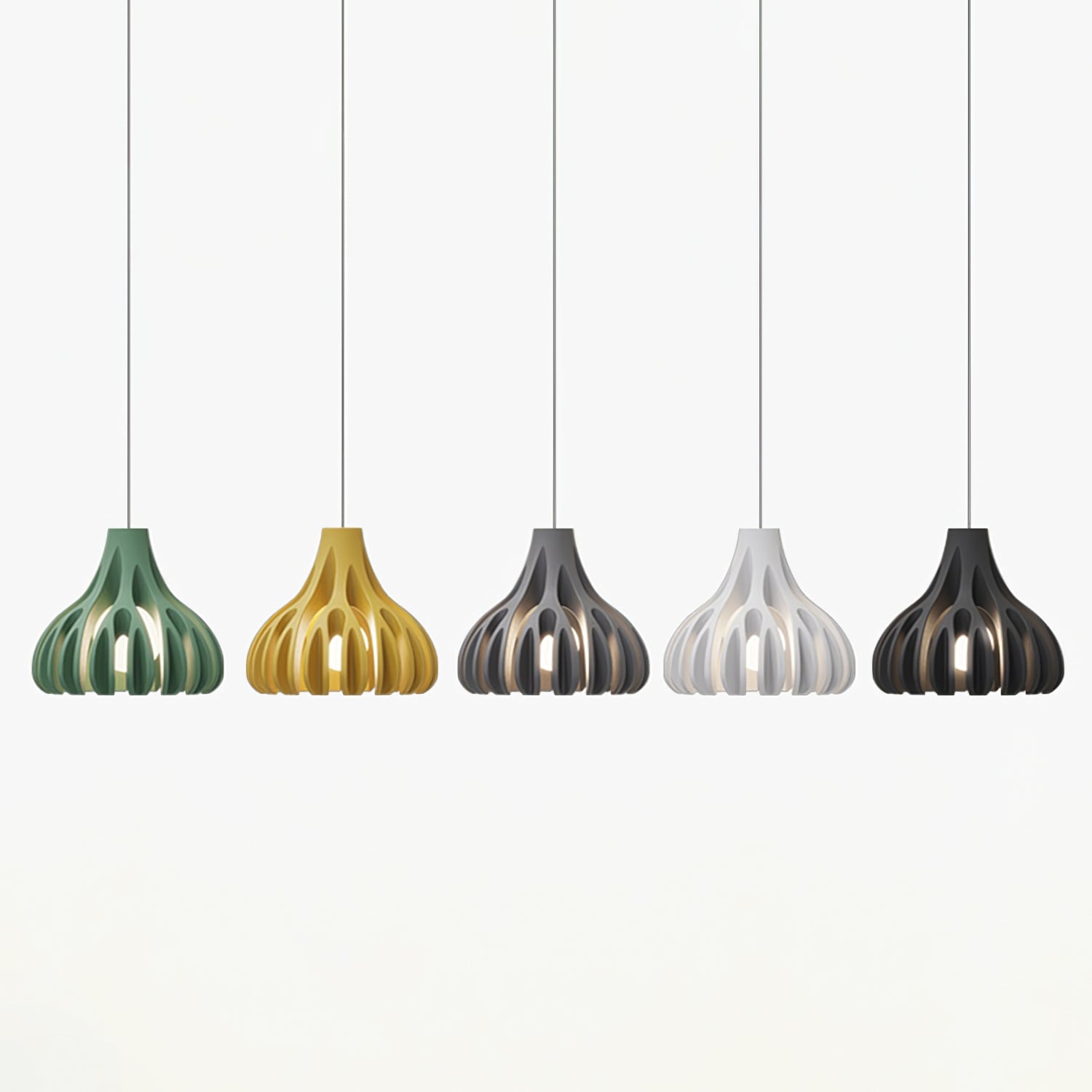 Coral Resin Pendant Lamp - Lumpaz