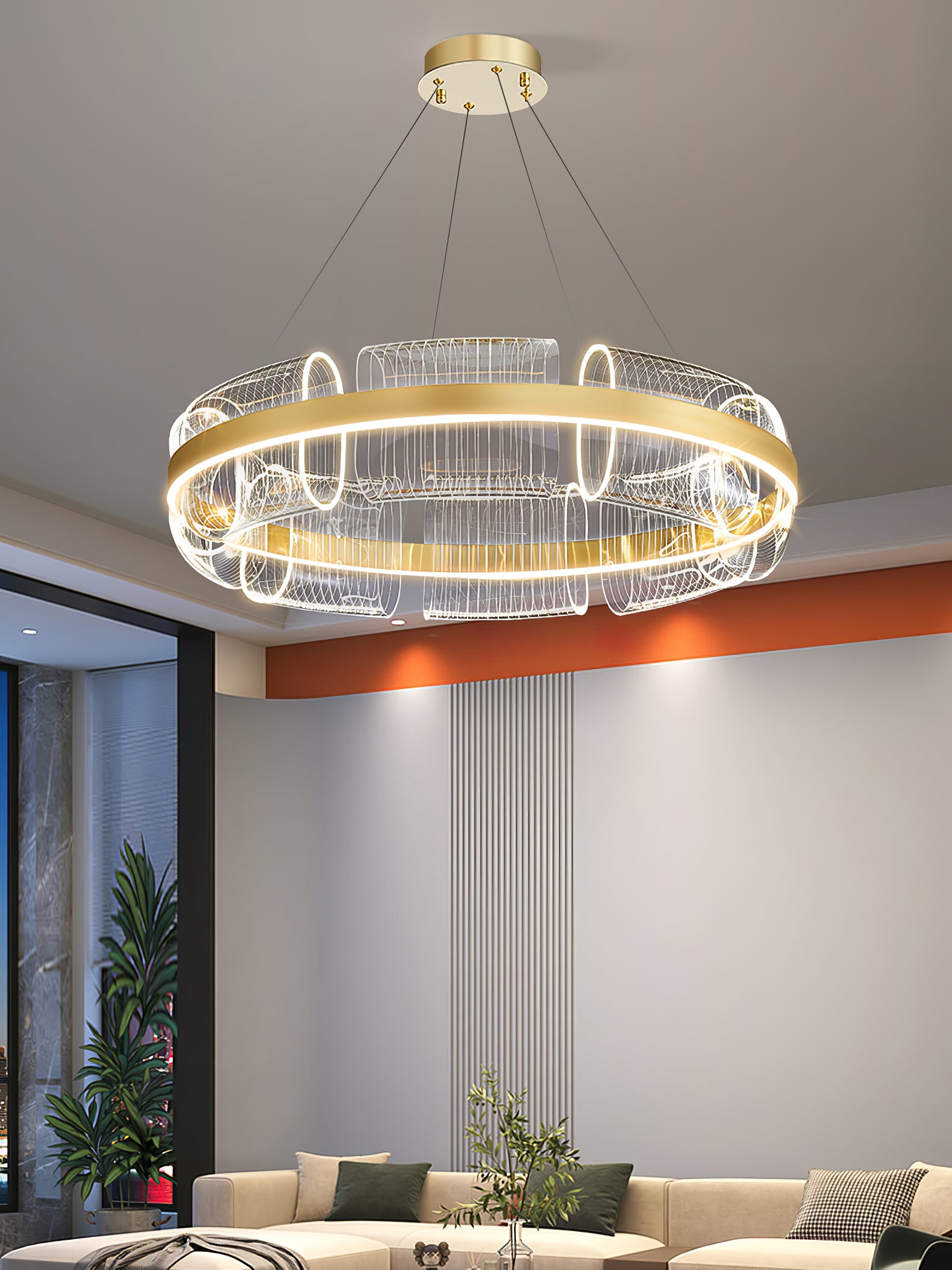 Bangle Rings Chandelier - Lumpaz