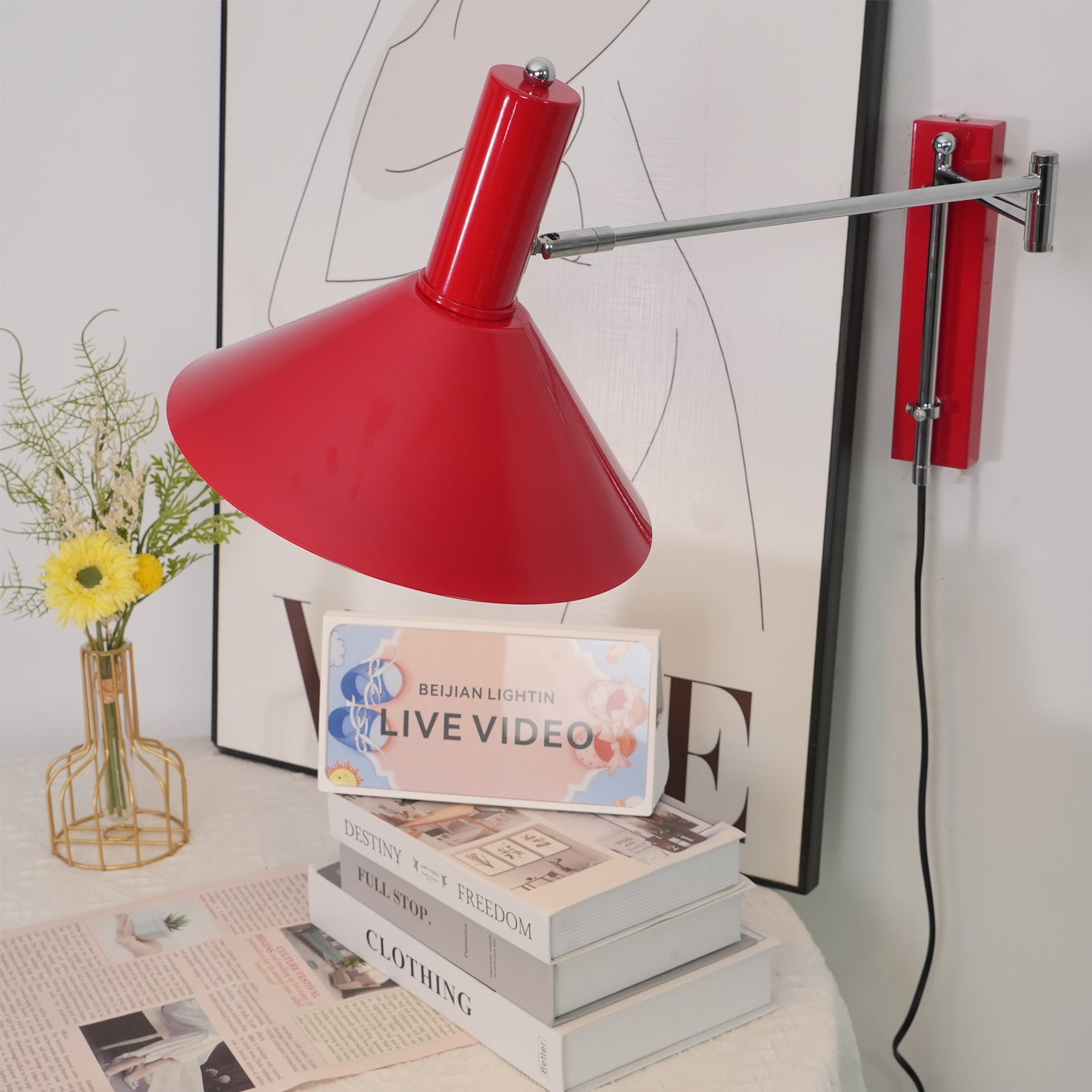 Anvia Plug In Wall Lamp - Lumpaz