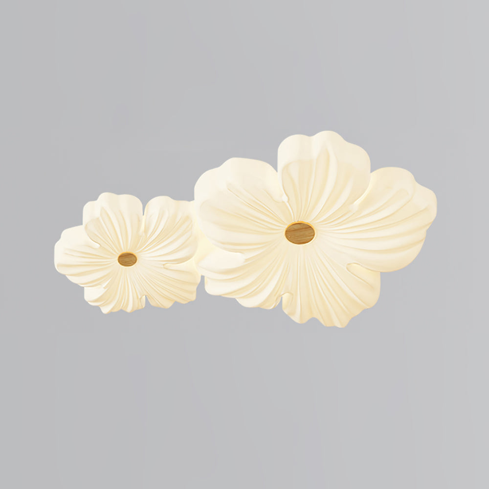 Cream Flower Ceiling Lamp - Lumpaz