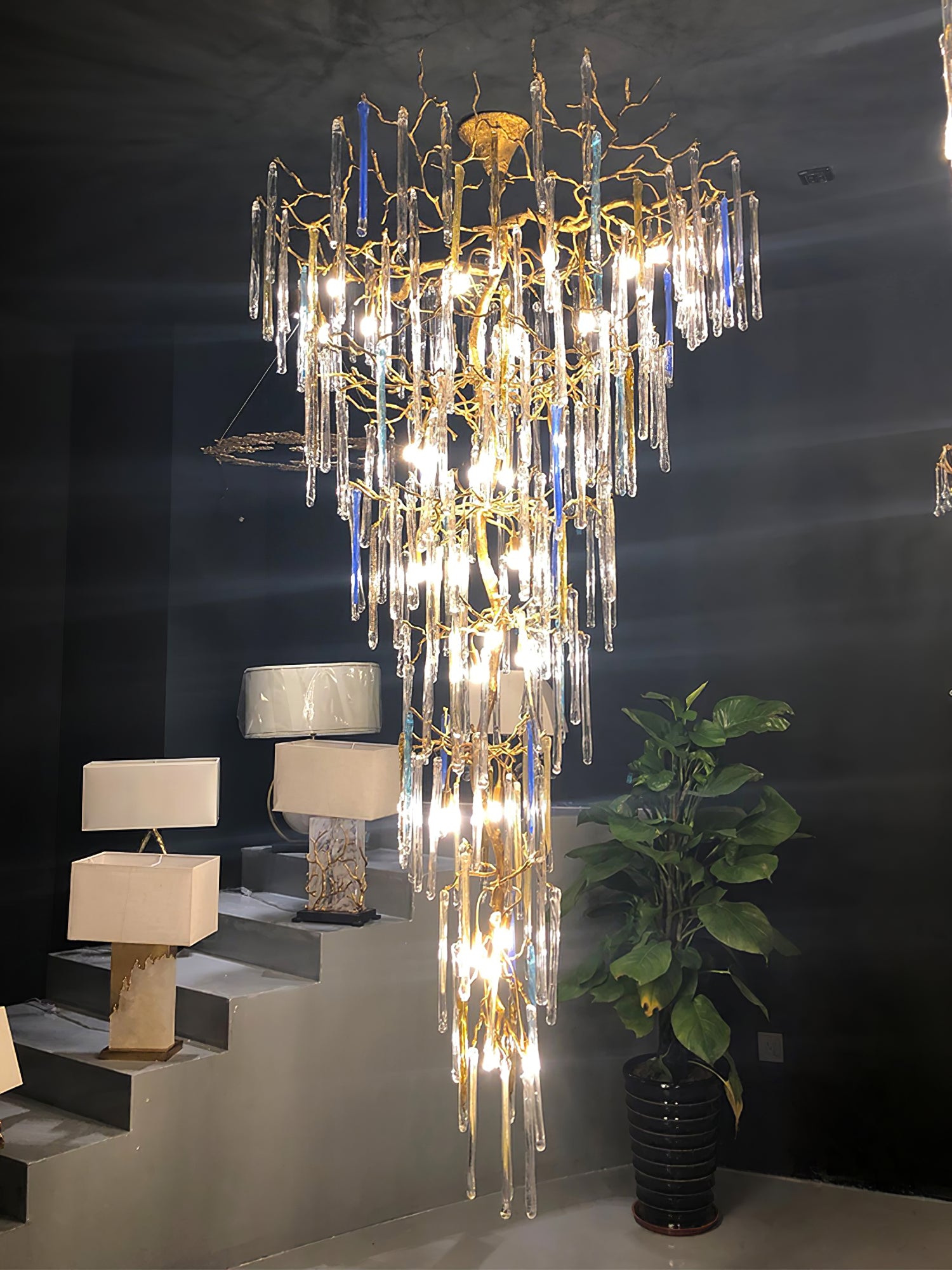 Glamour Glaze Chandelier - Lumpaz