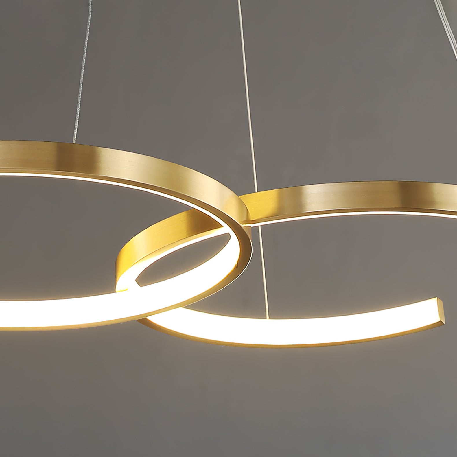 Double Rings Pendant Light - Lumpaz
