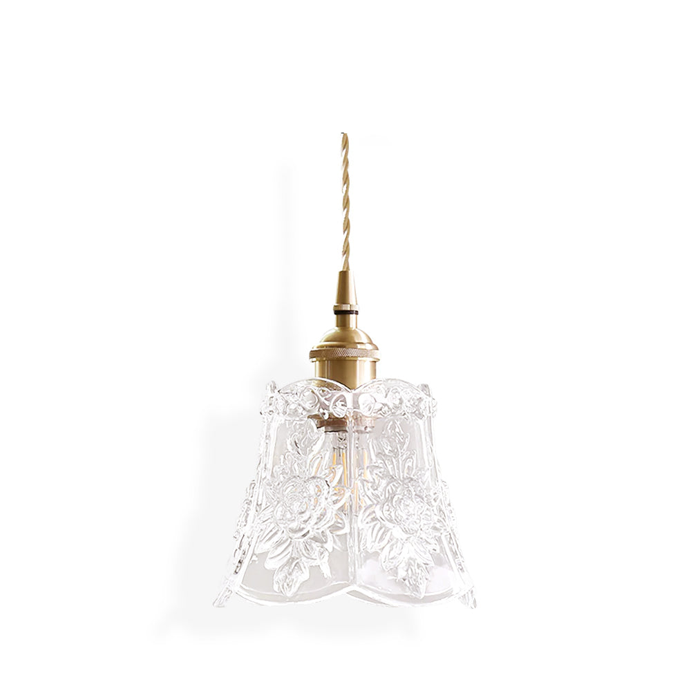 Flower Glass Pendant Lamp - Lumpaz