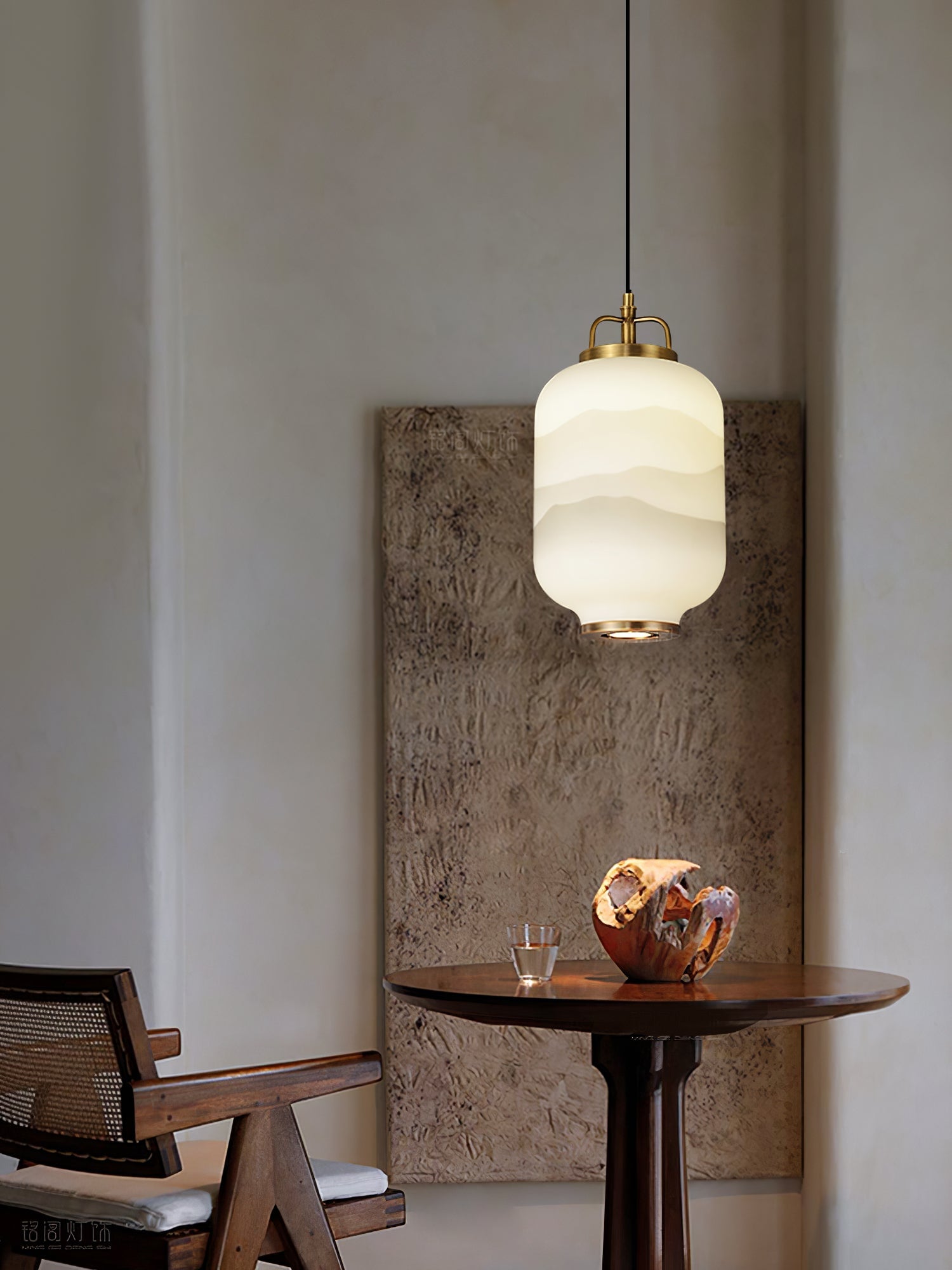 Ezio Tall Mini Glass Pendant Lamp - Lumpaz