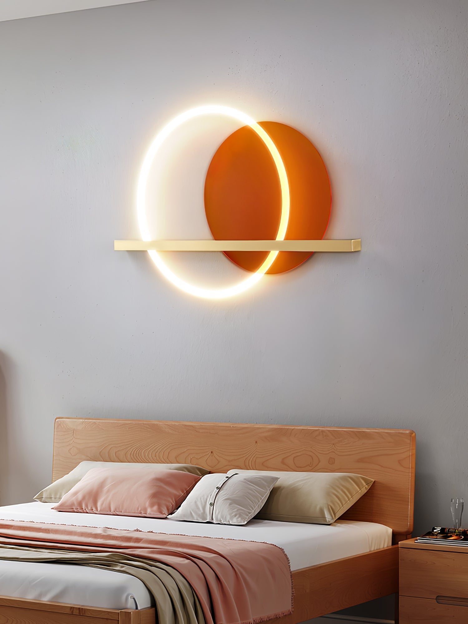 Round Cut Wall Lamp - Lumpaz