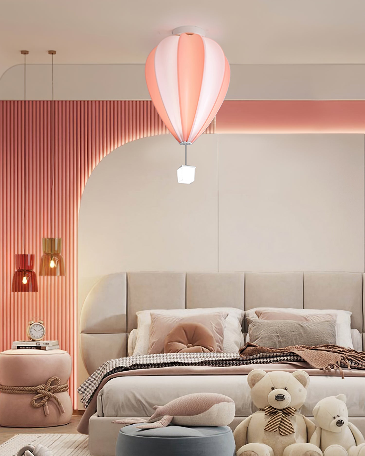Rainbow Hot Air Balloon Ceiling Lamp - Lumpaz