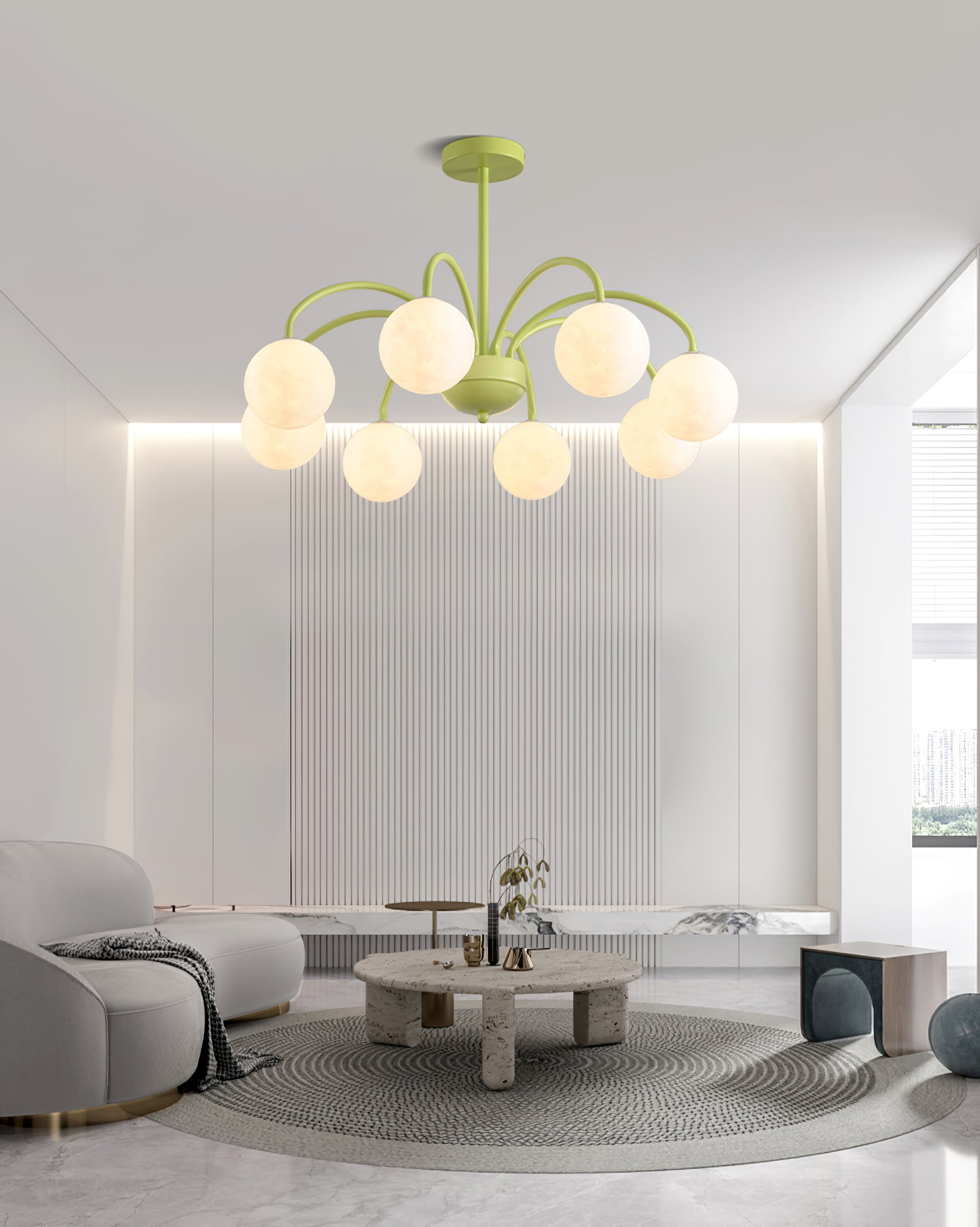 Carisa Moon Chandelier - Lumpaz
