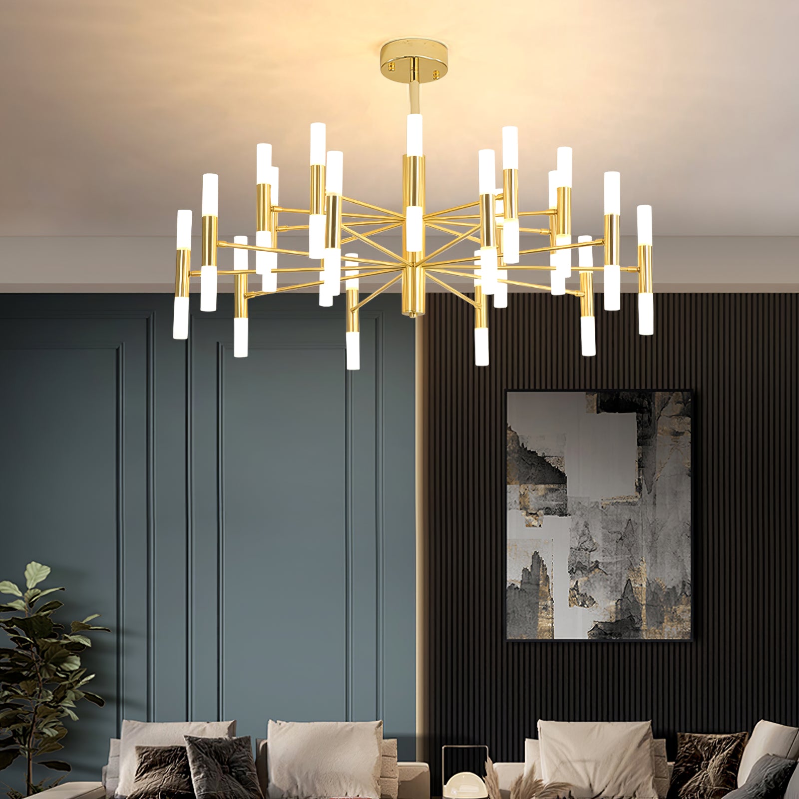Tube Chandelier - Lumpaz