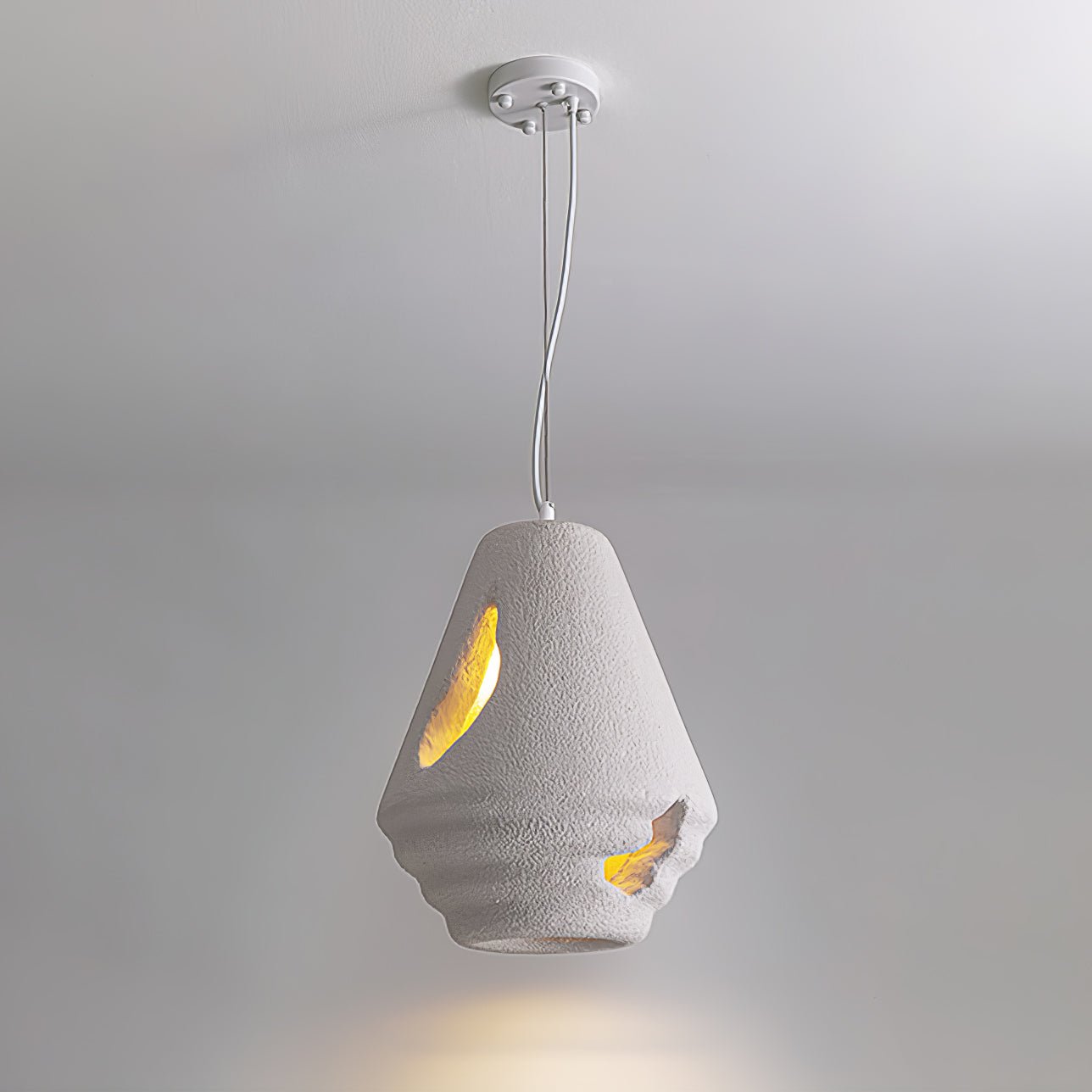 Wabi Sabi Resin Pendant Lamp - Lumpaz