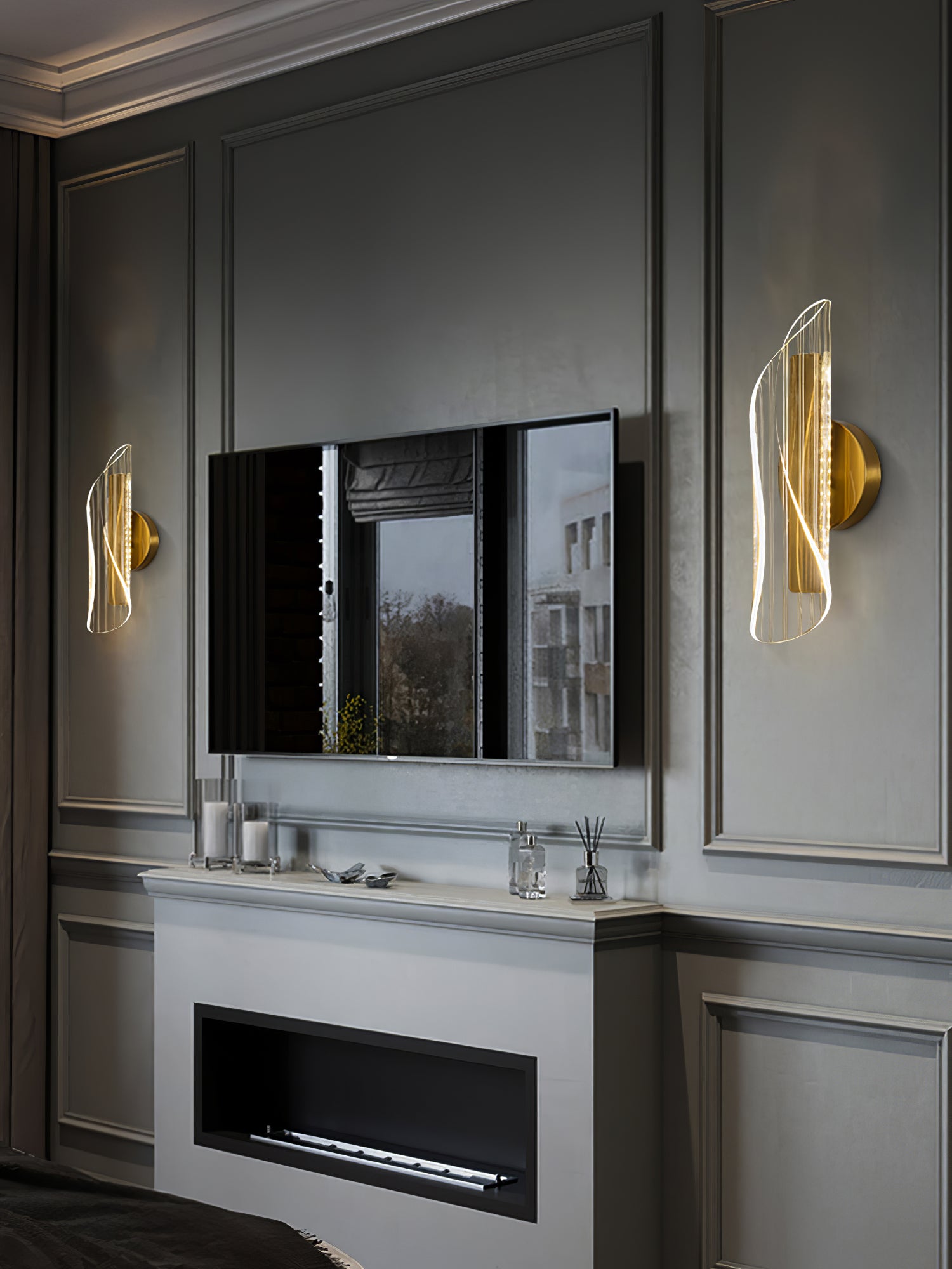 Hershal Luxe Wall Lamp - Lumpaz