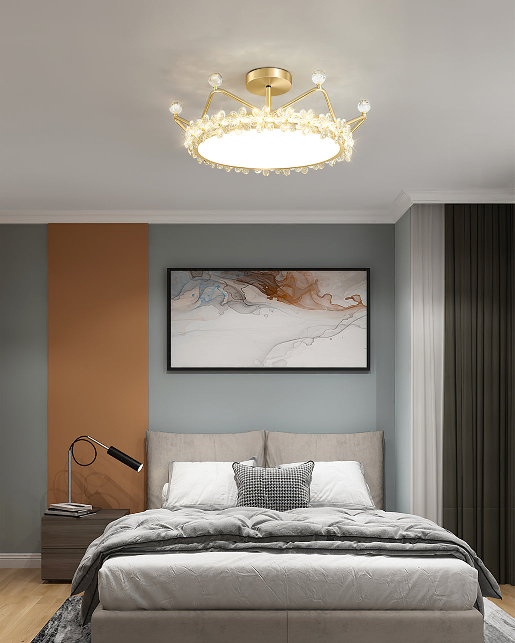 Petal Crown Ceiling Lamp - Lumpaz