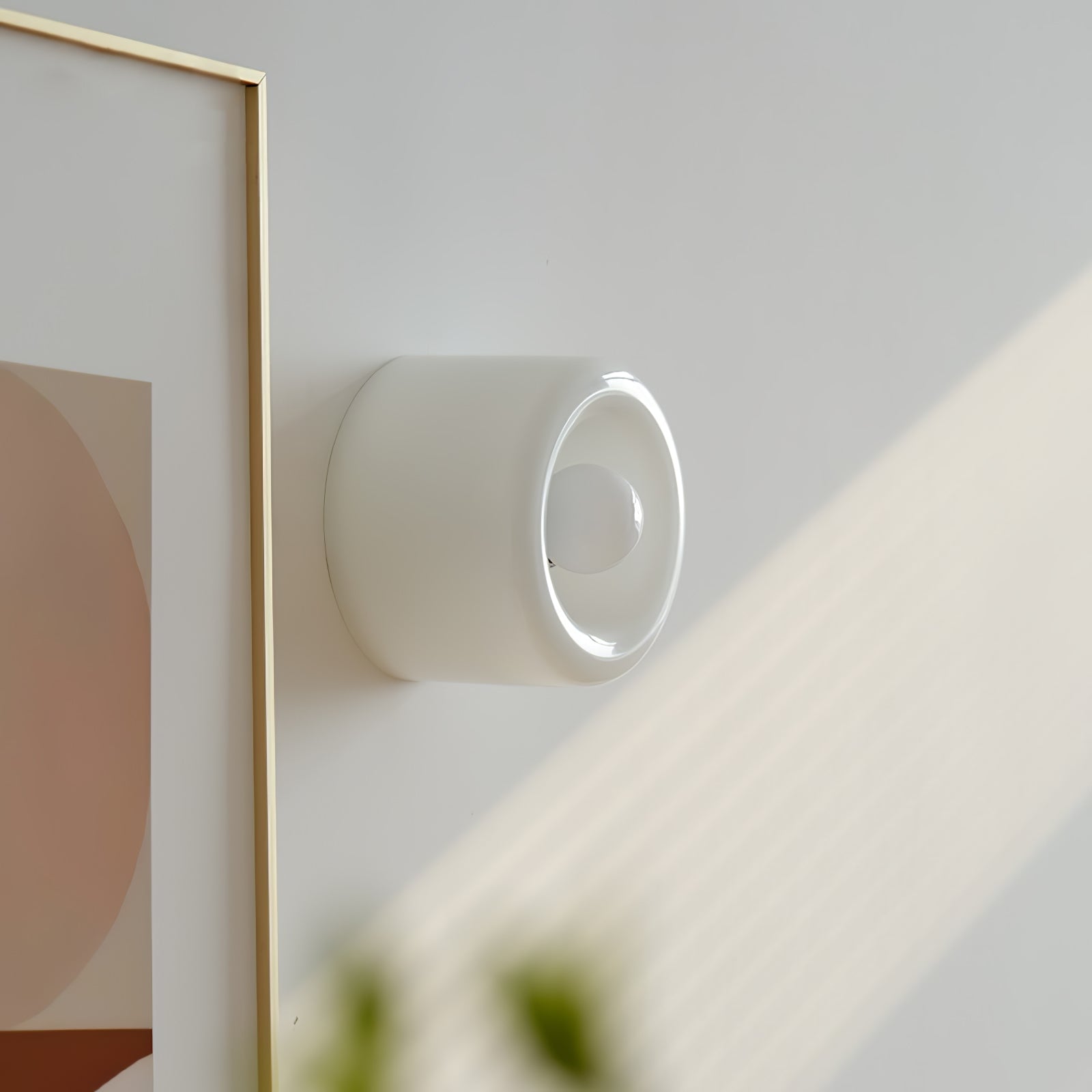 Round Glass Wall Lamp - Lumpaz