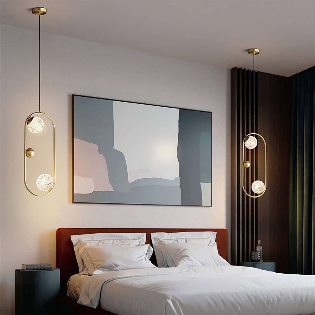 Jupiter Brass Pendant Lamp - Lumpaz