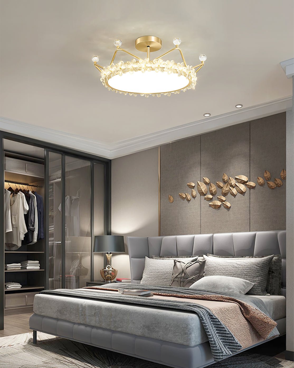Petal Crown Ceiling Lamp - Lumpaz