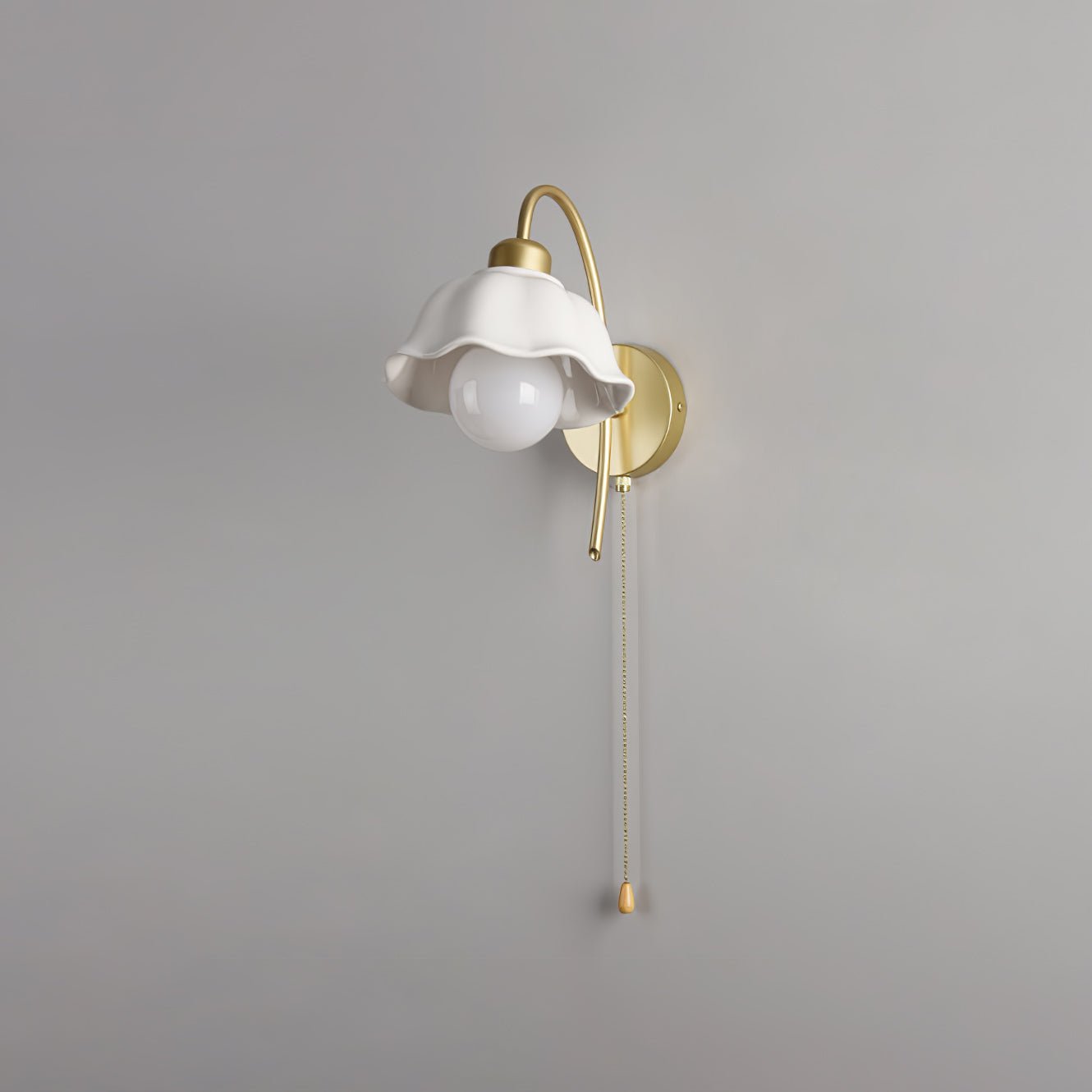 Flower Ceramic Wall Lamp - Lumpaz