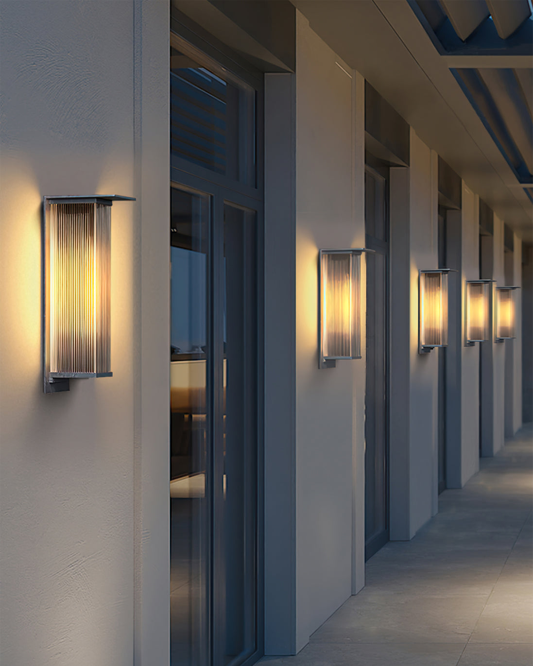 Oleron Box Outdoor Wall Lamp - Lumpaz