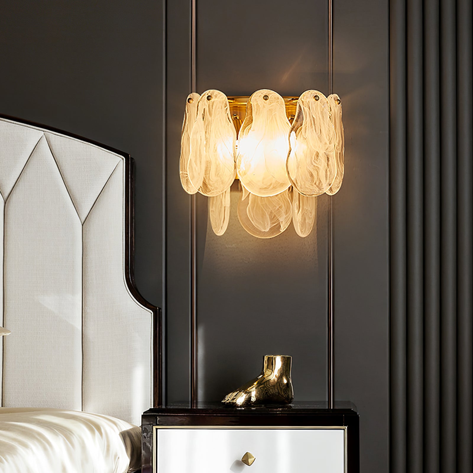 Cloud Glass Wall Lamp - Lumpaz