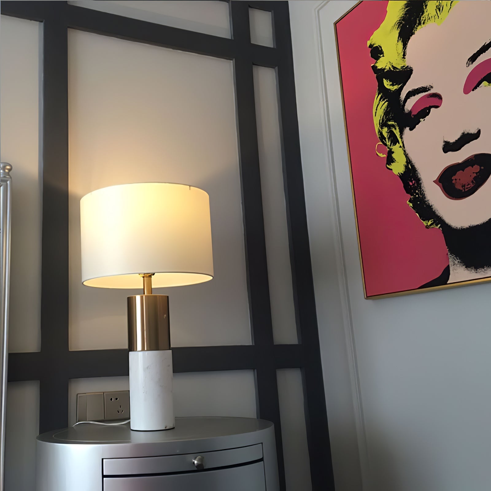 Cairo Marble Table Lamp - Lumpaz