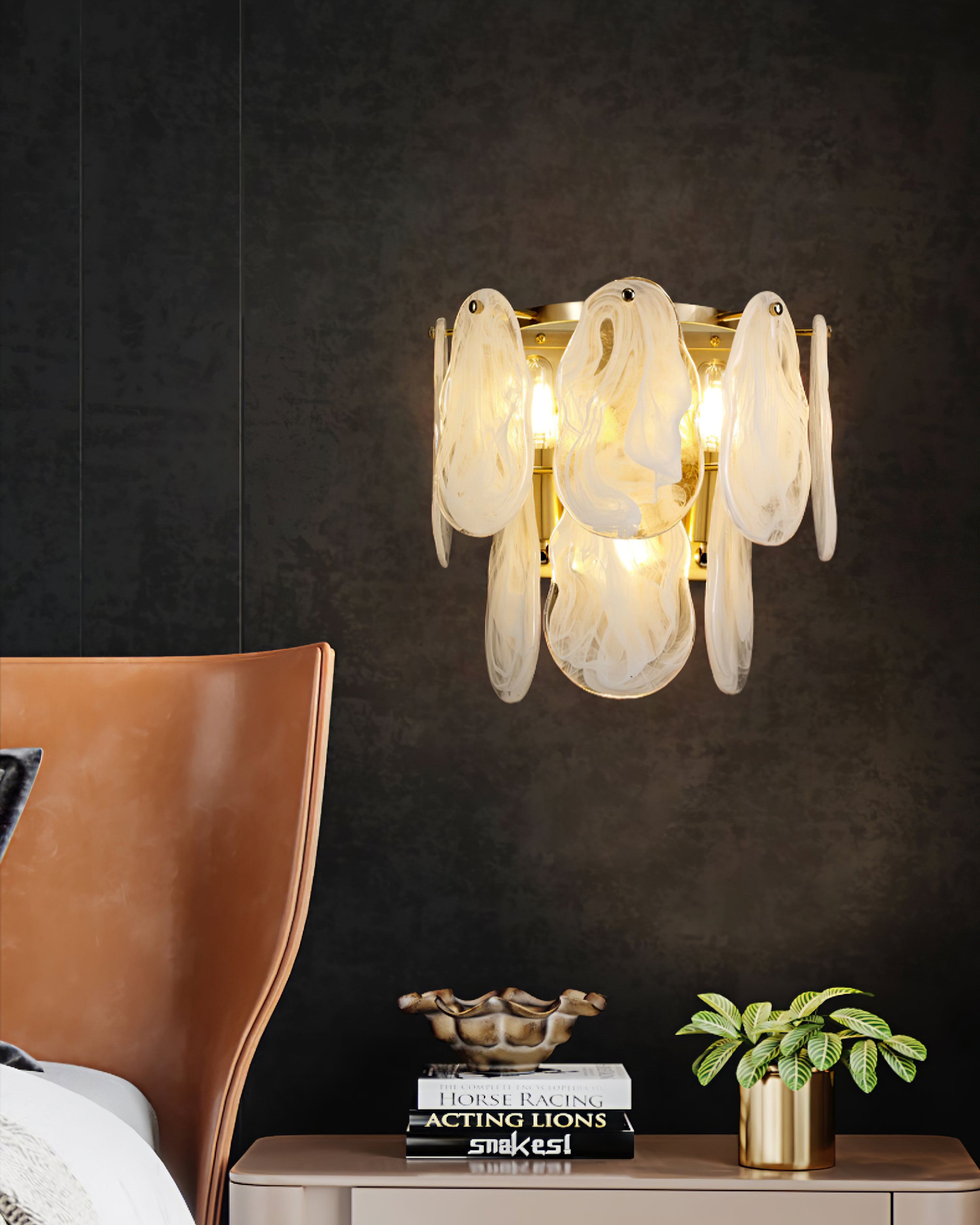 Cloud Glass Wall Lamp - Lumpaz