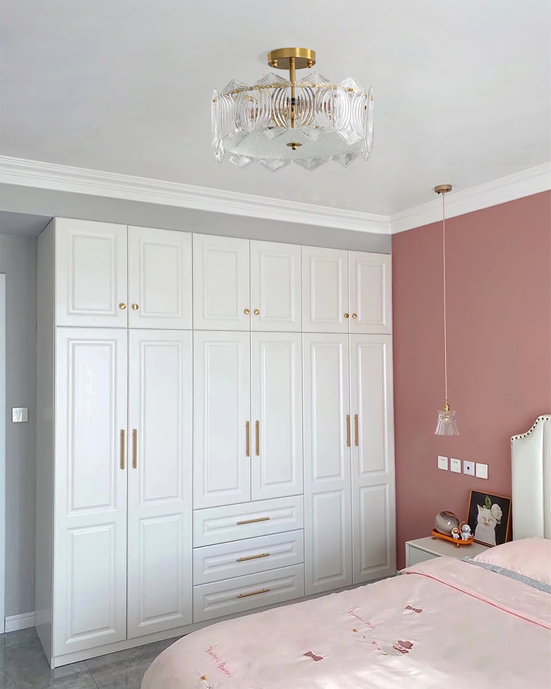 Ruby Round Ceiling Lamp - Lumpaz