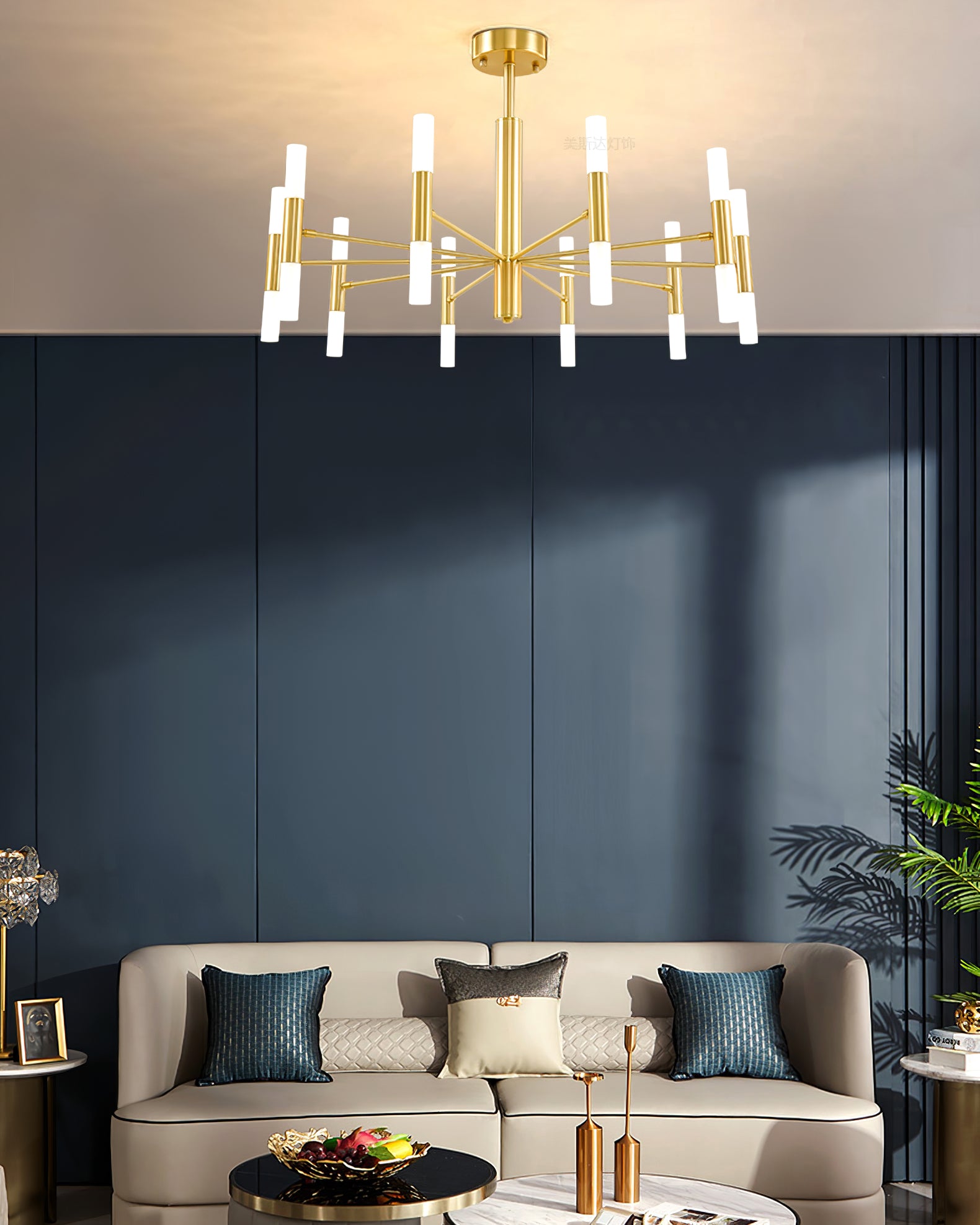 Tube Chandelier - Lumpaz