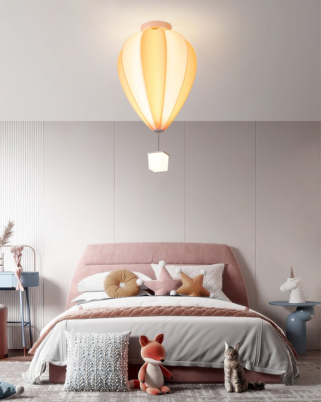 Rainbow Hot Air Balloon Ceiling Lamp - Lumpaz