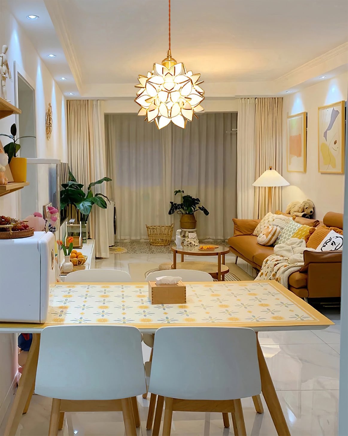 Capiz Pendant Lamp - Lumpaz