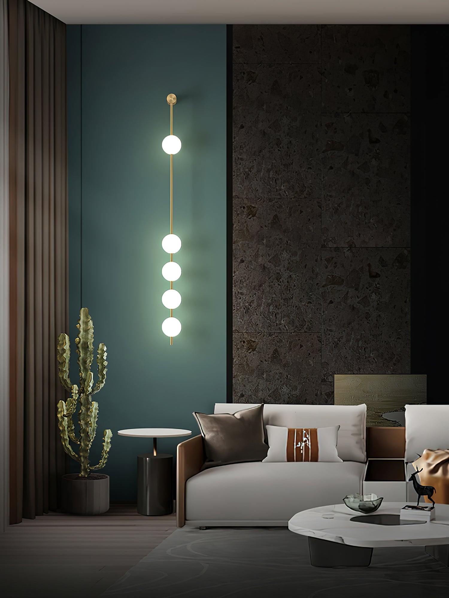 Vertical Balls Wall Lamp - Lumpaz